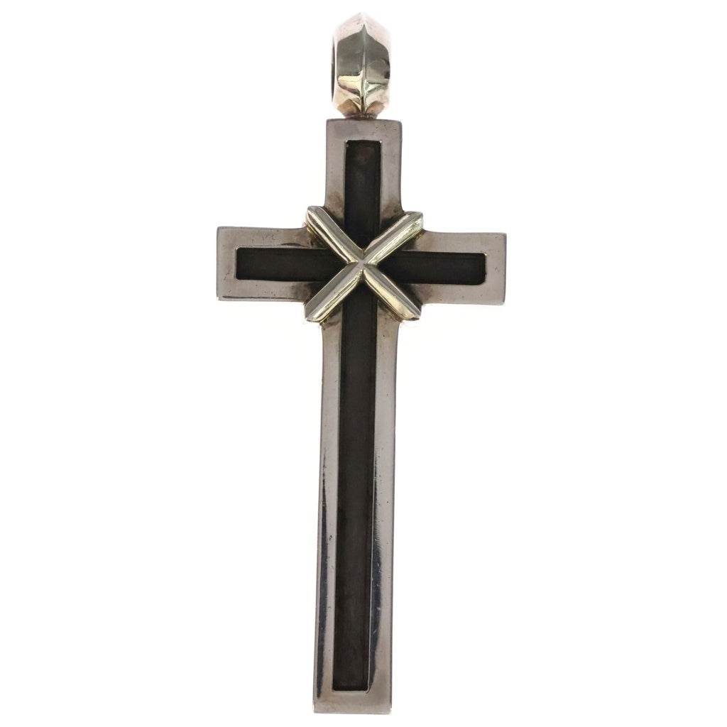 CHROME HEARTS(クロムハーツ) MAPPLE THORPE CRS SML メイプルソープ スモール クロスペンダントトップ シルバー BCA290
