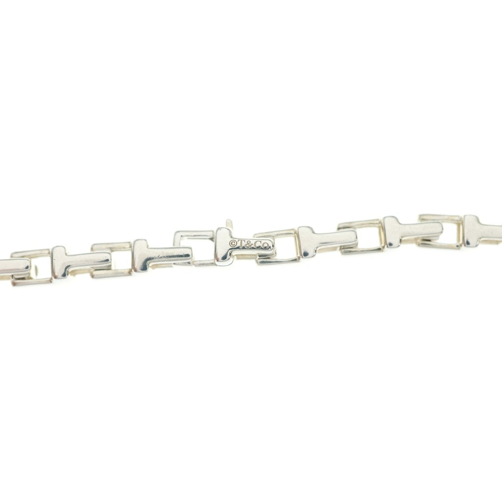 TIFFANY & Co.(ティファニー) Tナロー ネックレス チェーンネックレス シルバー AG925 レディース