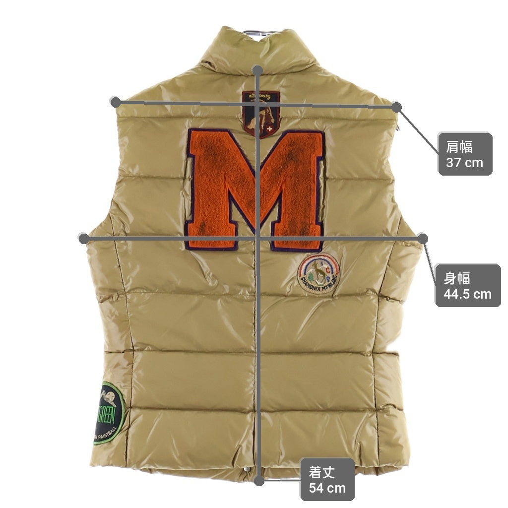 MONCLER(モンクレール) チベットスペシャル ダウンベスト ベージュ ナイロン レディース