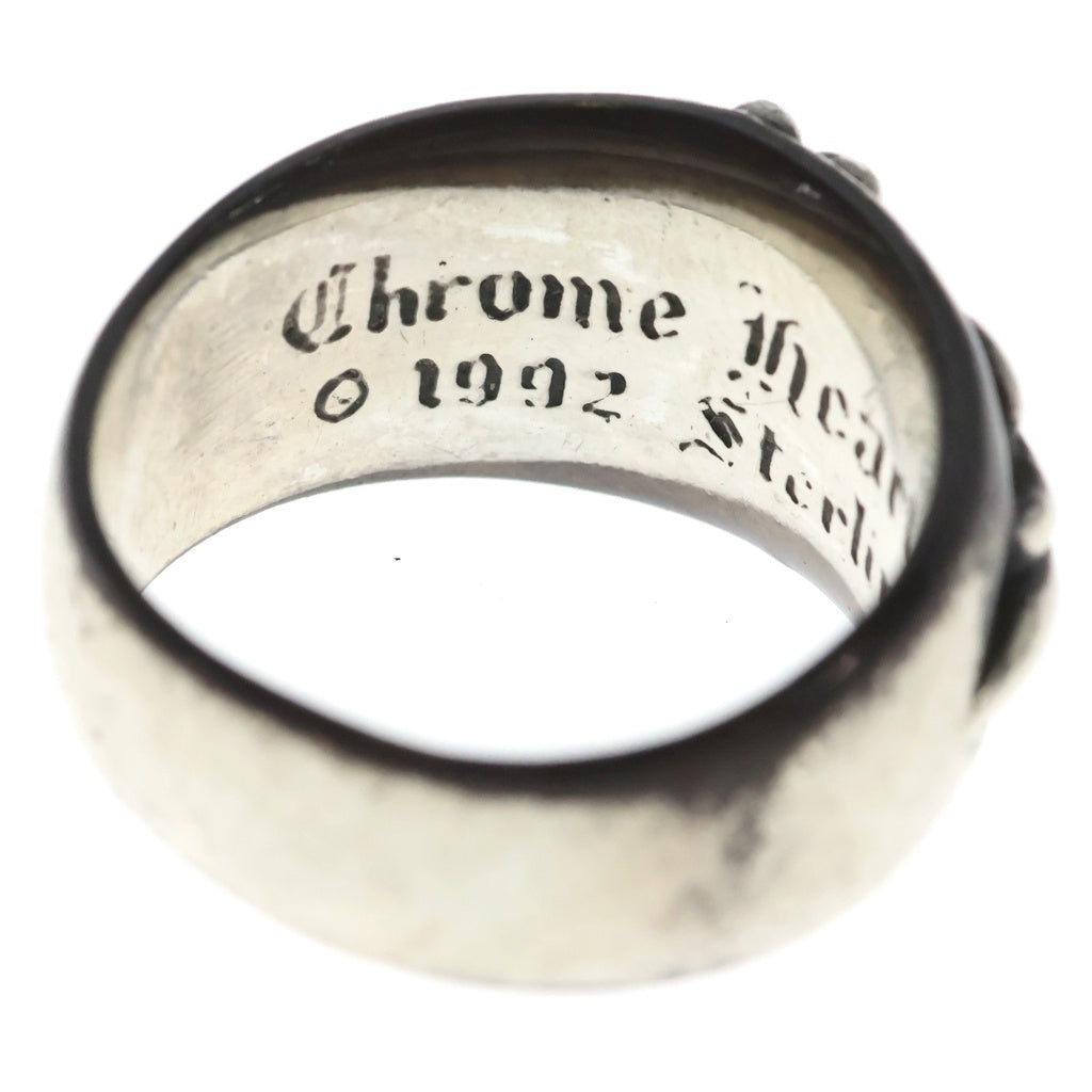 CHROME HEARTS(クロムハーツ) FLRL CRS フローラルクロス リング シルバー BCA346