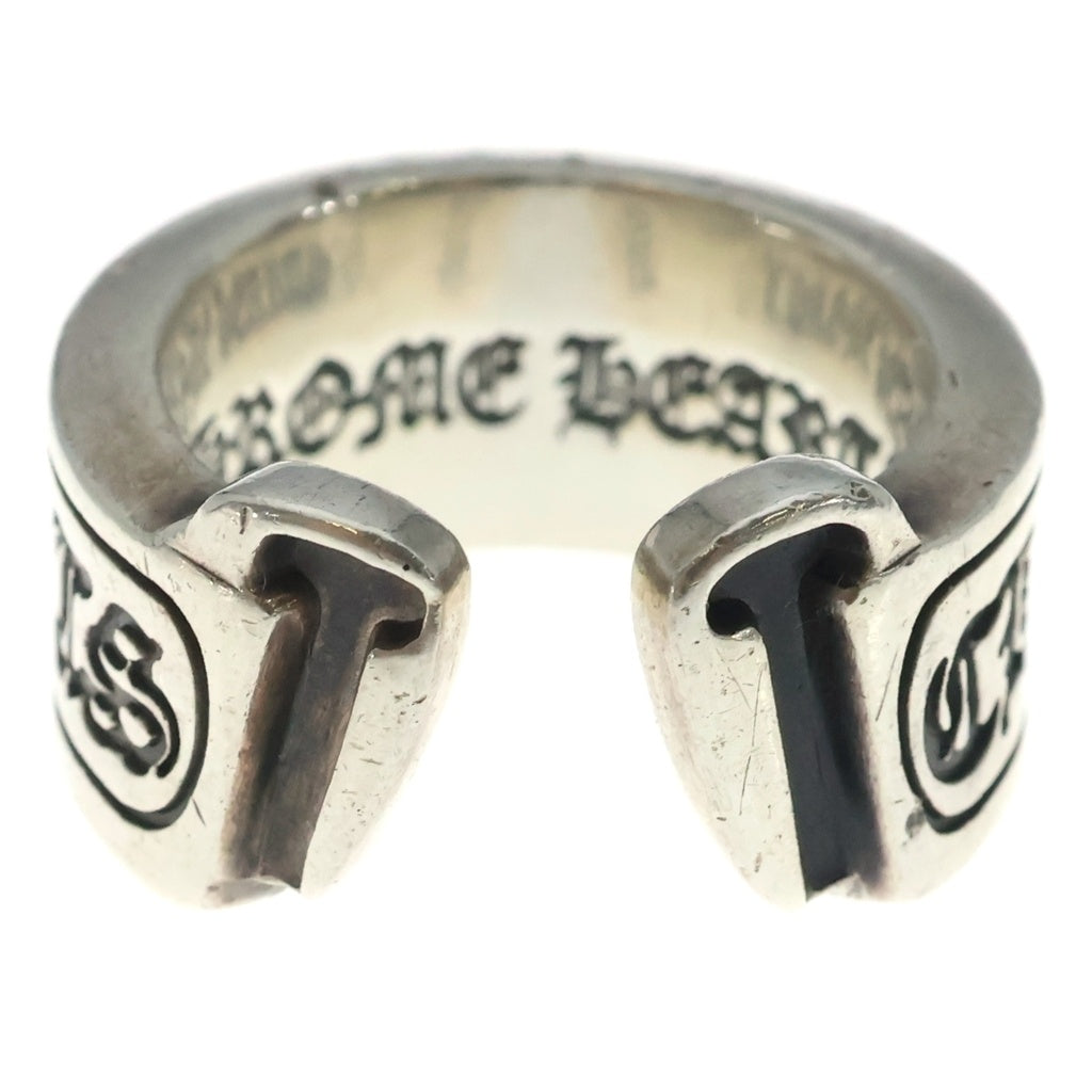 CHROME HEARTS(クロムハーツ) LG SCROLL LABEL ラージスクロールラベル リング シルバー925 BCA383