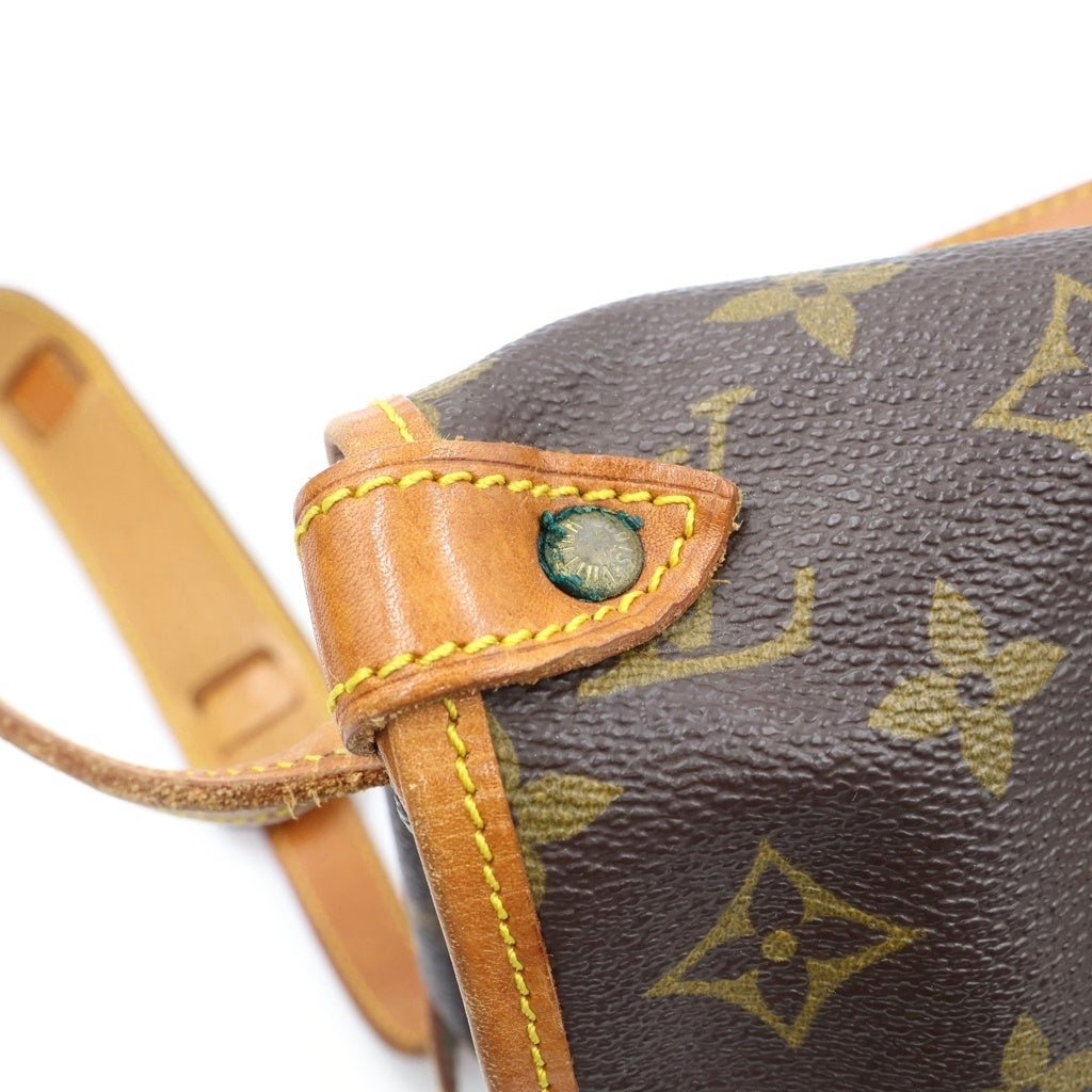 LOUIS VUITTON(ルイヴィトン) モノグラム ソミュール30 ショルダーバッグ ブラウン PVC×レザー M42256 レディース