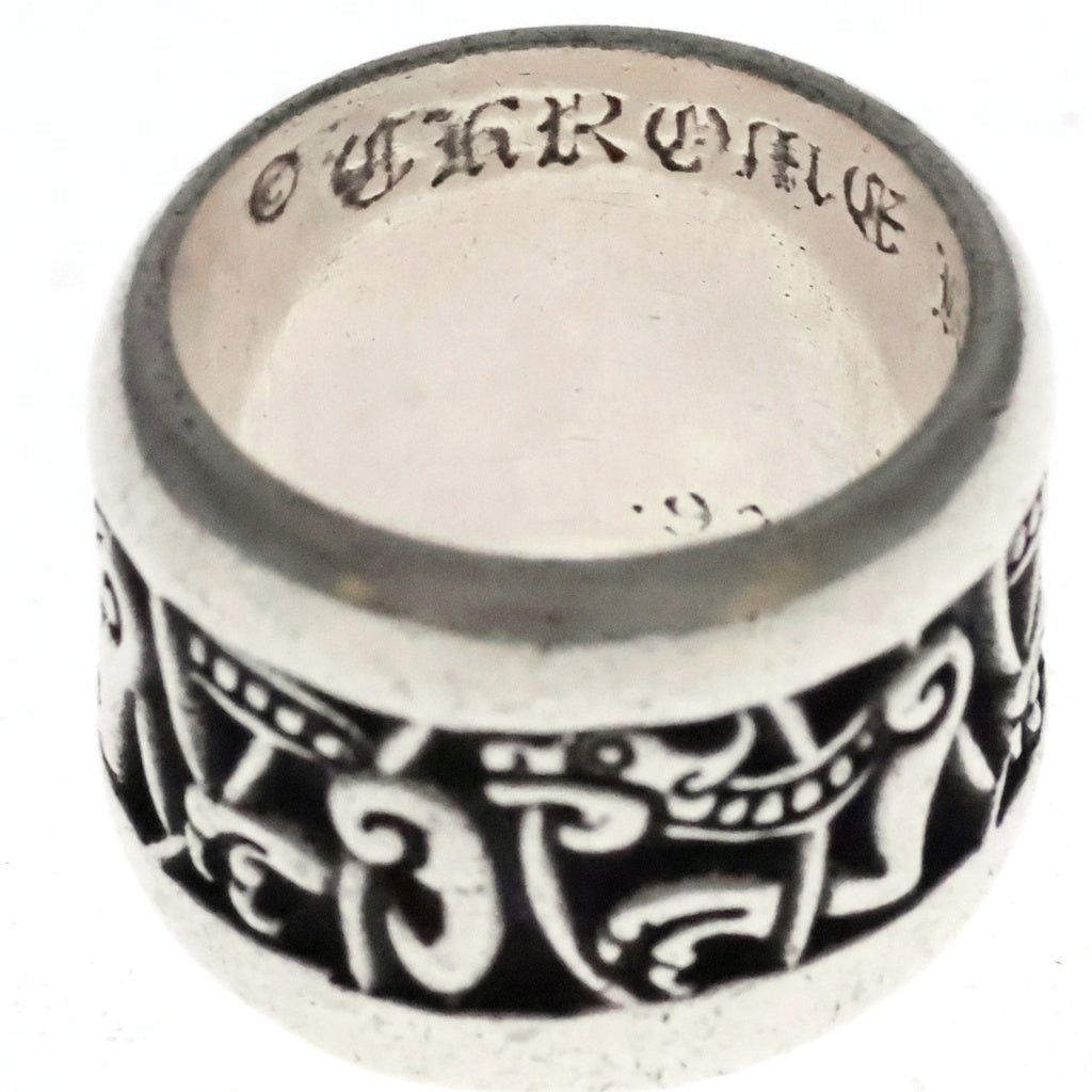CHROME HEARTS(クロムハーツ) ワイドケルティックバンド リング シルバー SV925 CR56