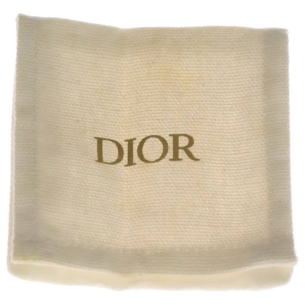 Christian Dior(クリスチャンディオール) トライバルパール ピアス ラインストーン ゴールド×ホワイト レディース