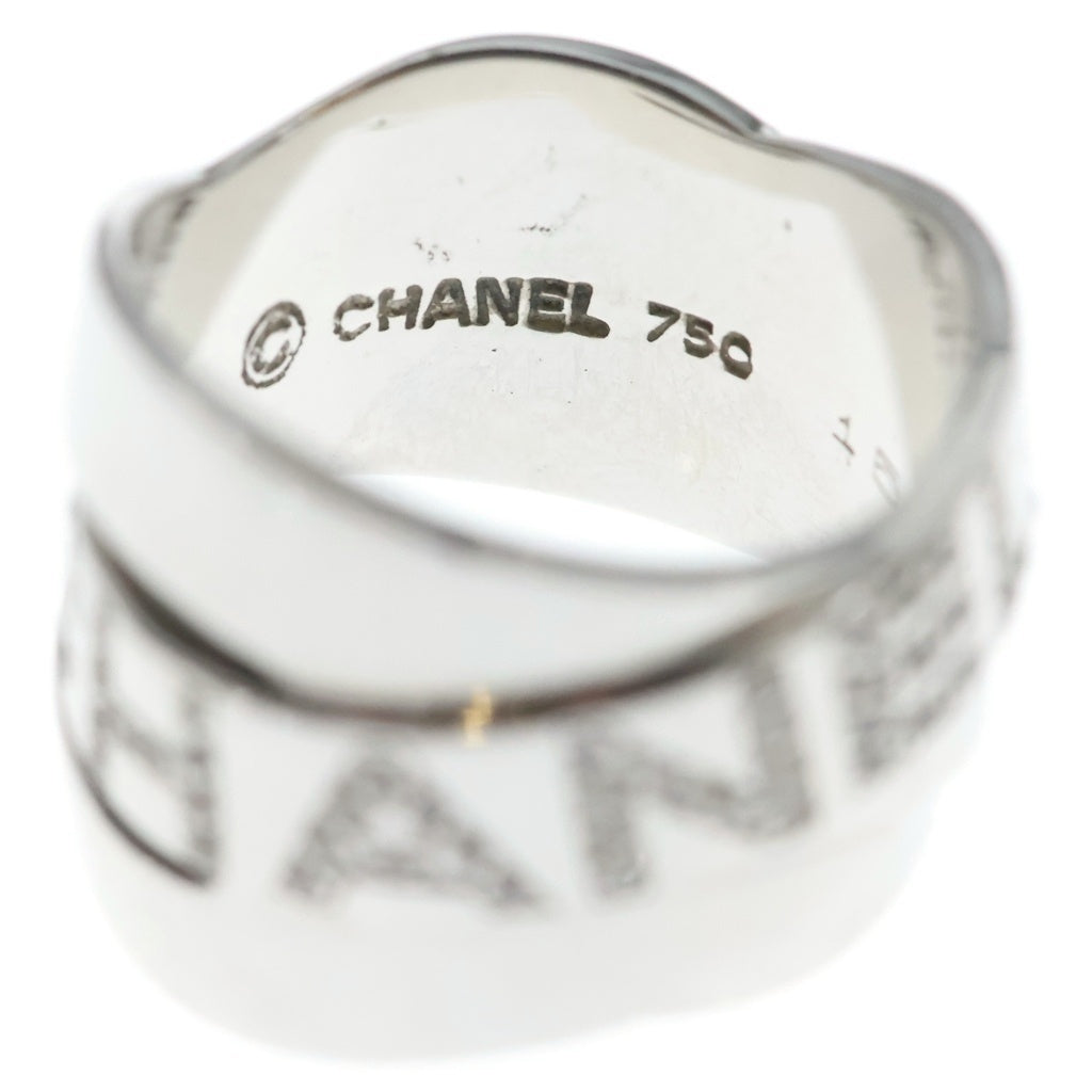 CHANEL(シャネル) ボルディック ダイヤ リング ホワイトゴールド 750WG レディース