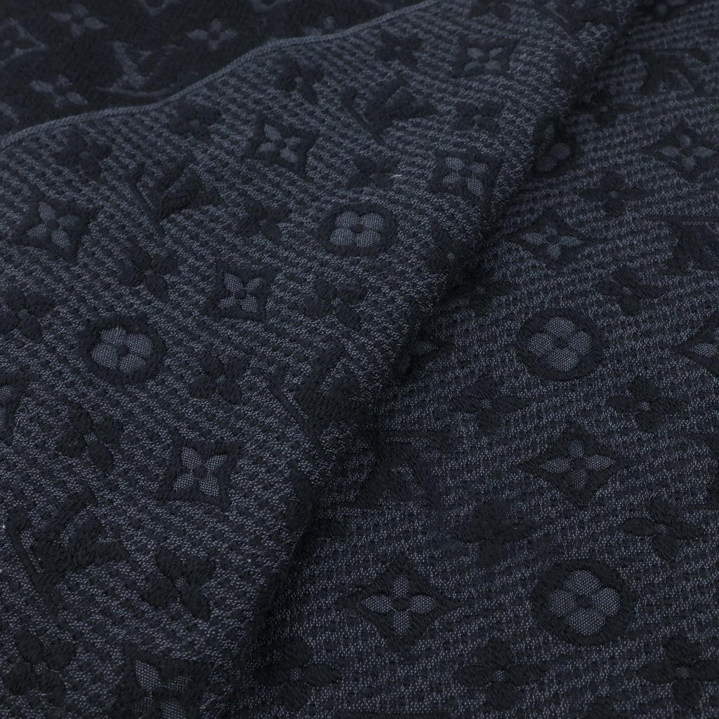 LOUIS VUITTON(ルイヴィトン) エシャルプ モノグラム クラシック ウール マフラー ストール ブラック M70520 レディース