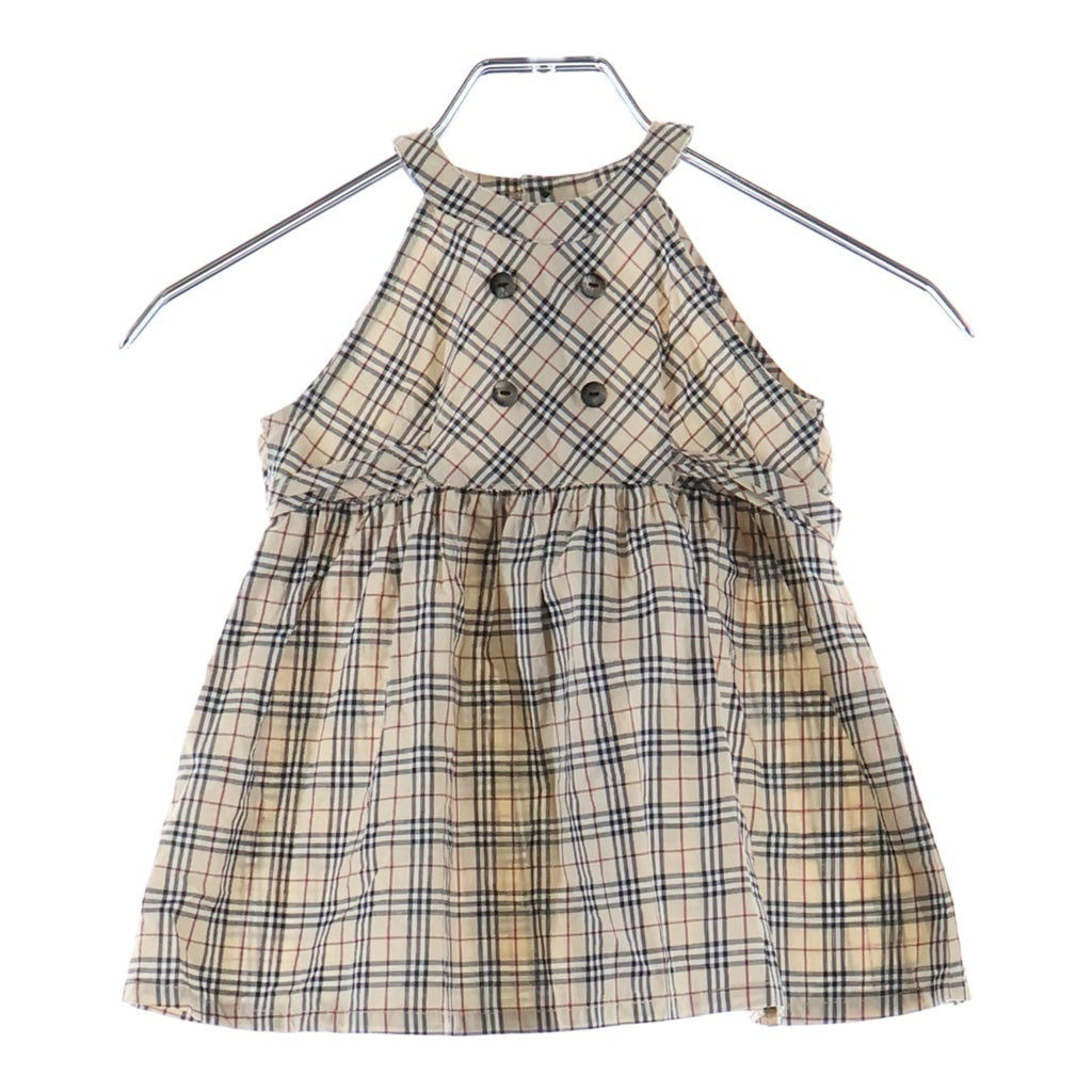 BURBERRY(バーバリー) キッズ ノバチェック ワンピース ベージュ BM586-320 レディース