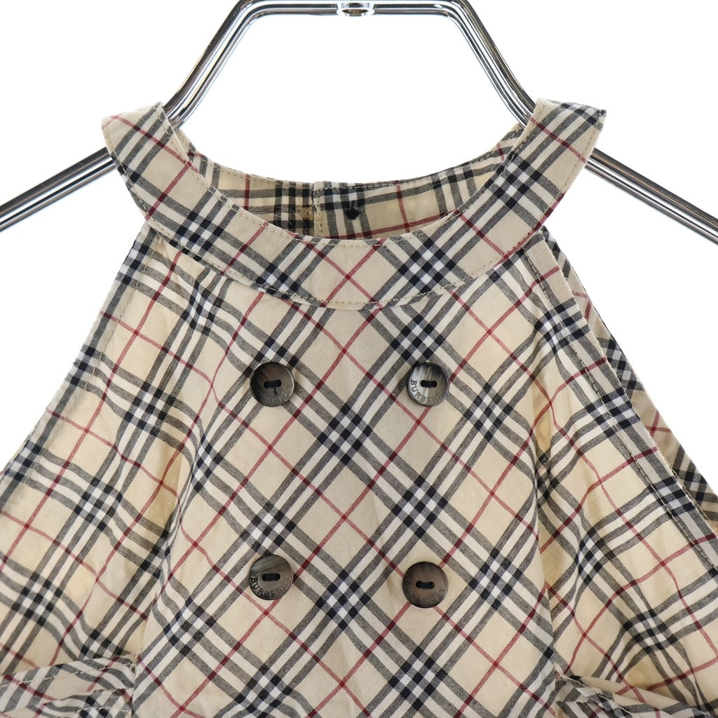BURBERRY(バーバリー) キッズ ノバチェック ワンピース ベージュ BM586-320 レディース