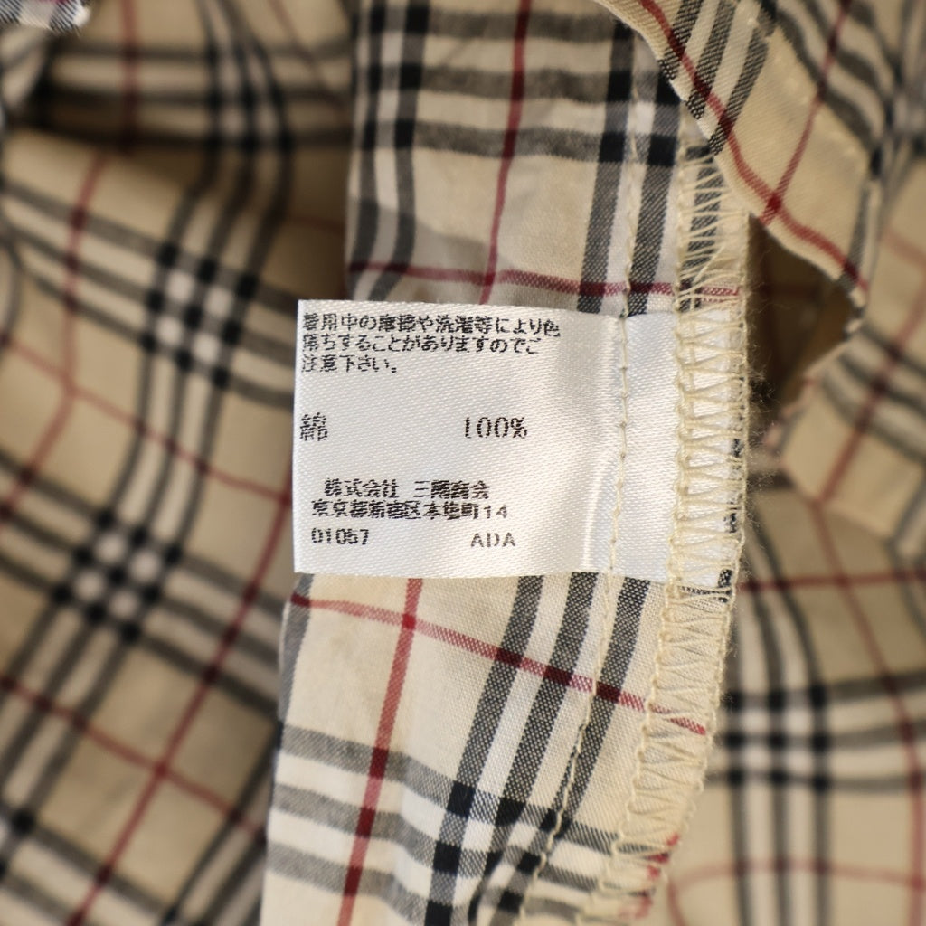 BURBERRY(バーバリー) キッズ ノバチェック ワンピース ベージュ BM586-320 レディース
