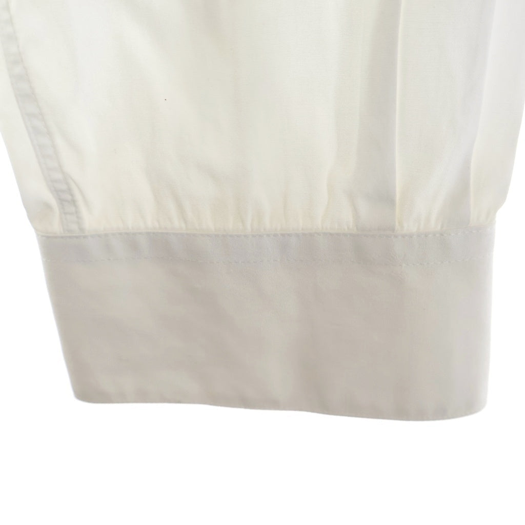 OFF-WHITE(オフホワイト) 21AW ミニロゴ コットンブロード シャツ ホワイト #XL OMGA194F21FAB004