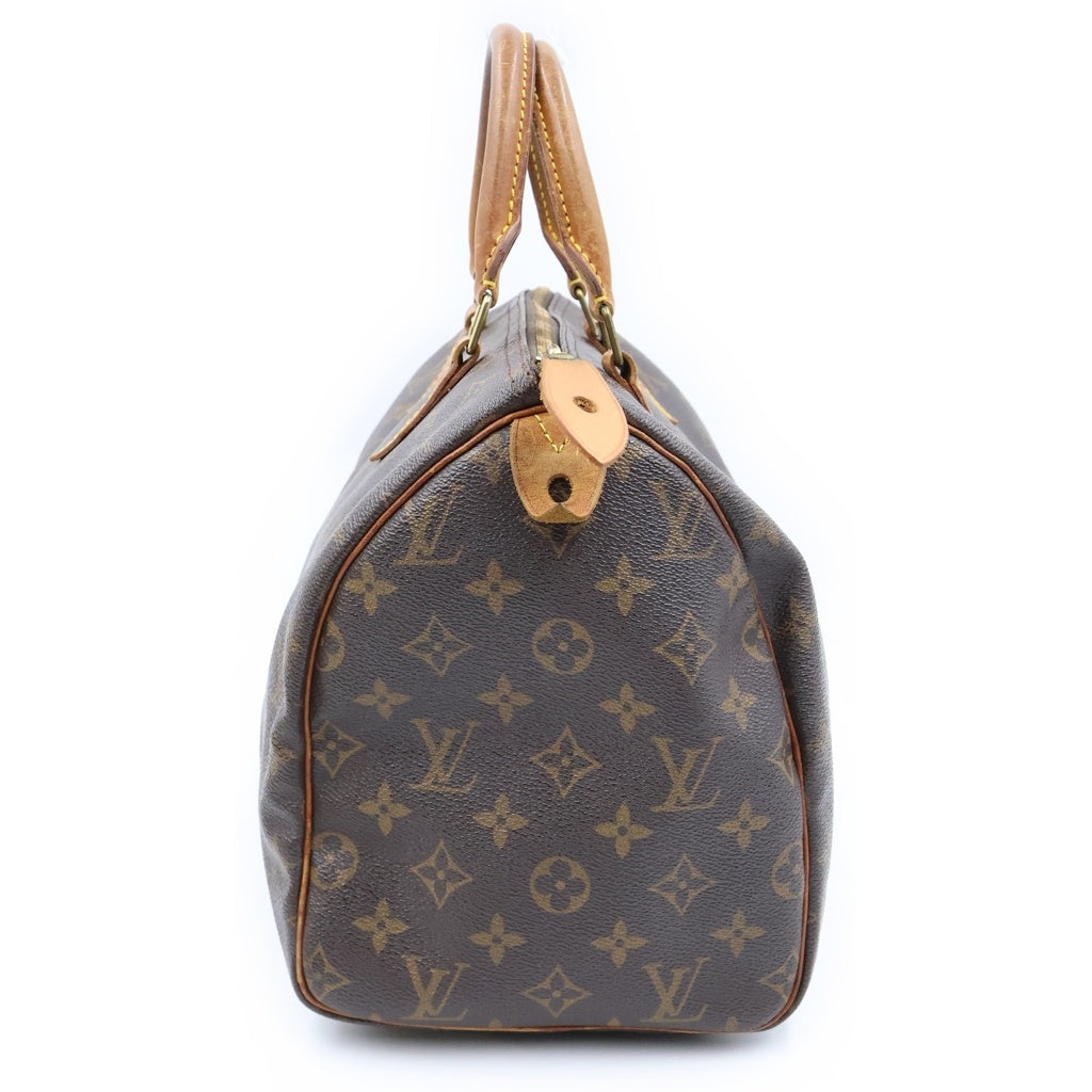 LOUIS VUITTON(ルイヴィトン) スピーディ30 ボストンバック ハンドバック PVC レザー ブラウン M41526 レディース