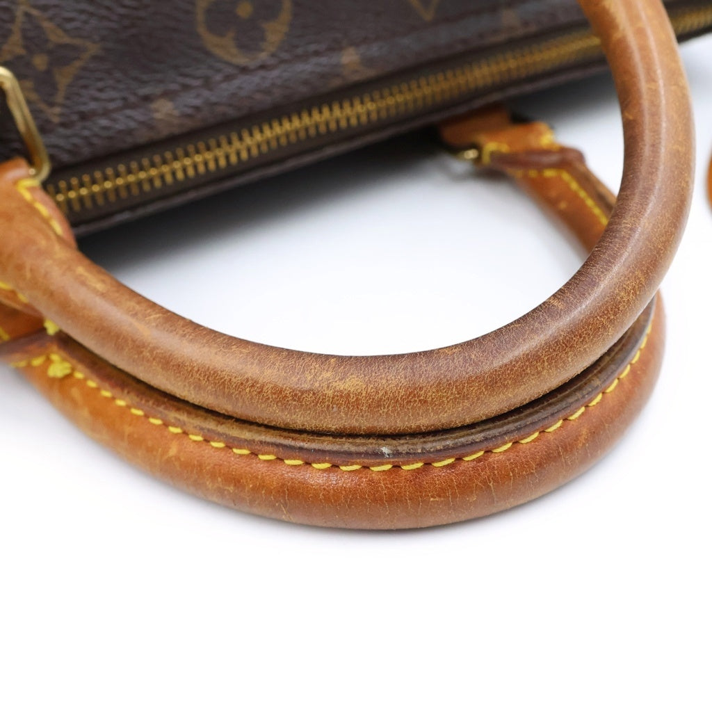 LOUIS VUITTON(ルイヴィトン) スピーディ30 ボストンバック ハンドバック PVC レザー ブラウン M41526 レディース