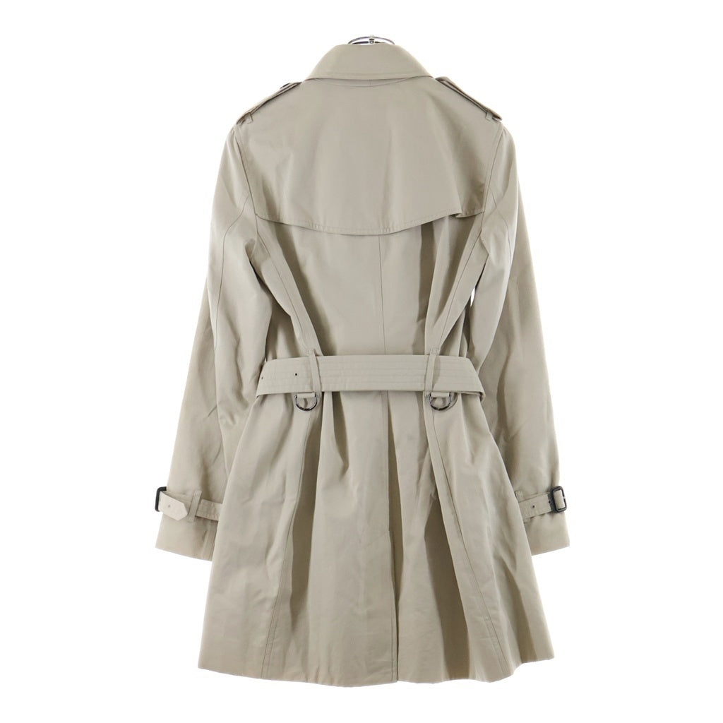 BURBERRY(バーバリー) トレンチコート GBBURLIMCAS 裏地ノバチェック コットン ライトベージュ レディース