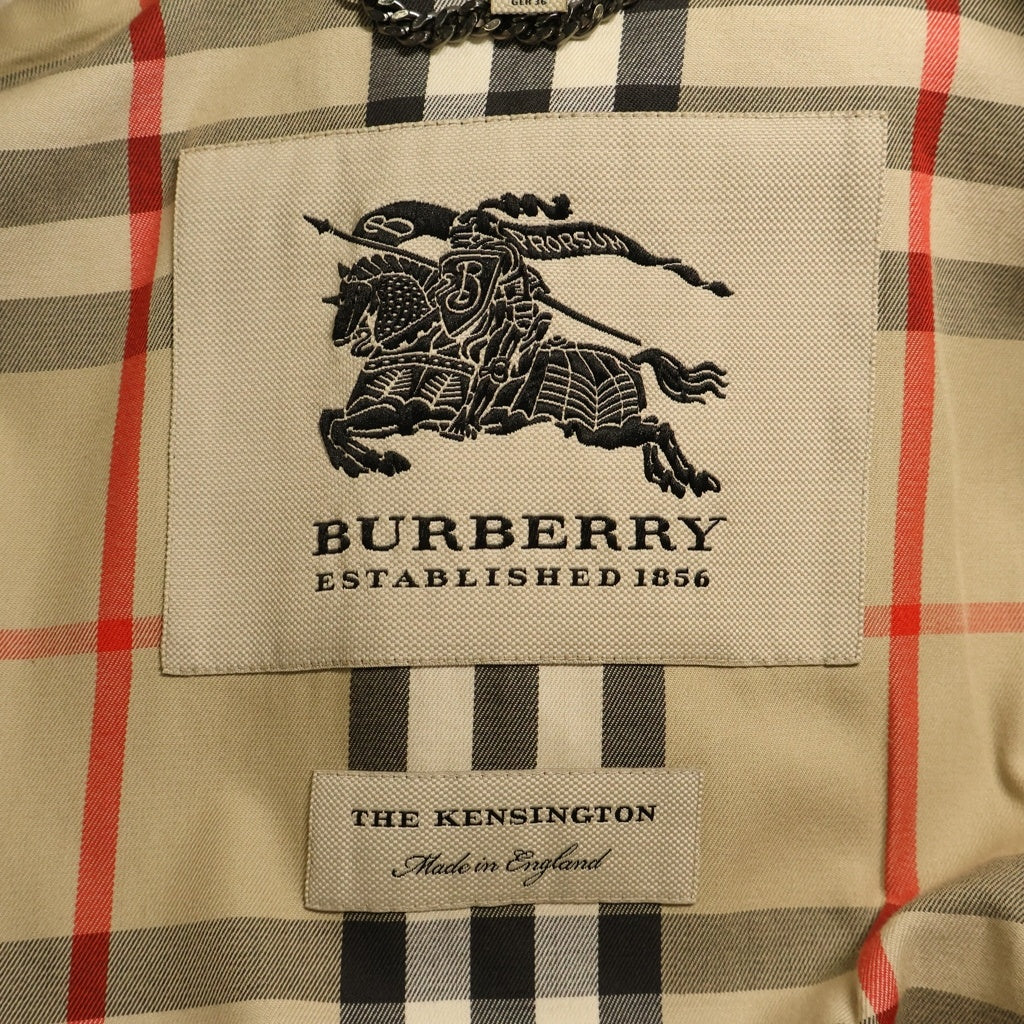 BURBERRY(バーバリー) トレンチコート GBBURLIMCAS 裏地ノバチェック コットン ライトベージュ レディース