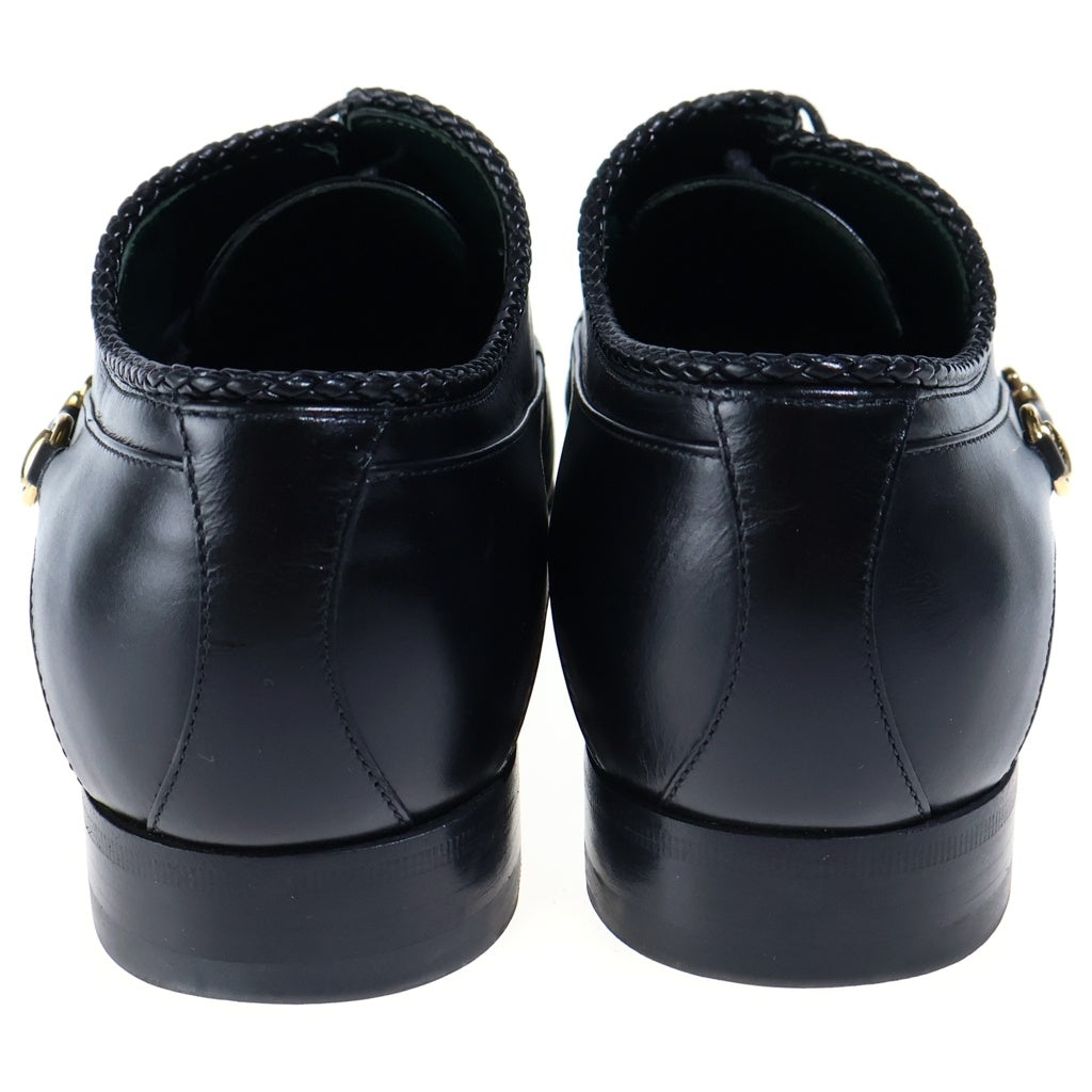 GUCCI(グッチ) ホースビット レースアップ シューズ ブラック 757768