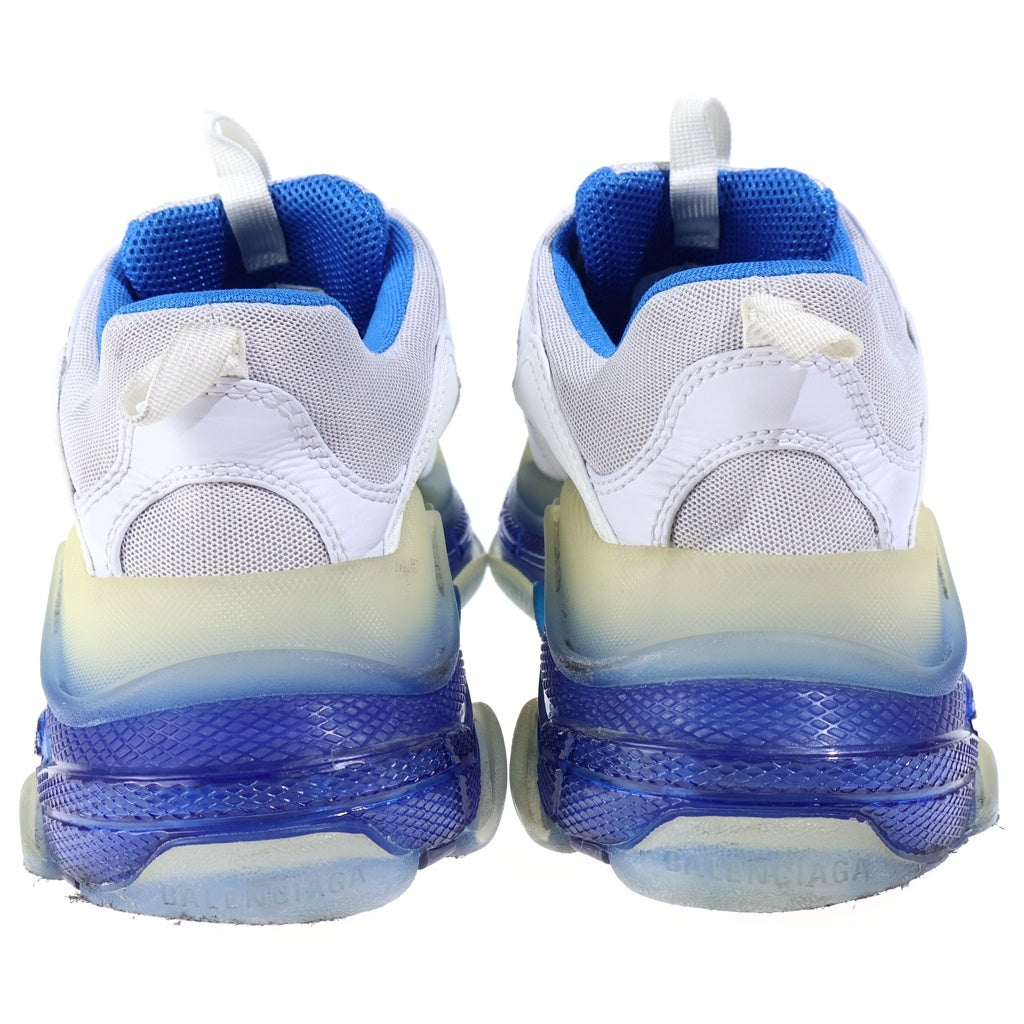 BALENCIAGA(バレンシアガ) Triple 541624",Triple S White Blueトリプルエス ローカットスニーカー ブルー 541624""