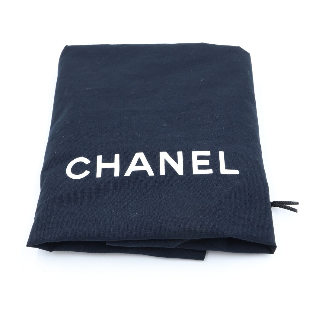 CHANEL(シャネル) パリビアリッツMM 11番台 トートバッグ ハンドバッグ ブラック レザー A34209 シルバー金具 レディース