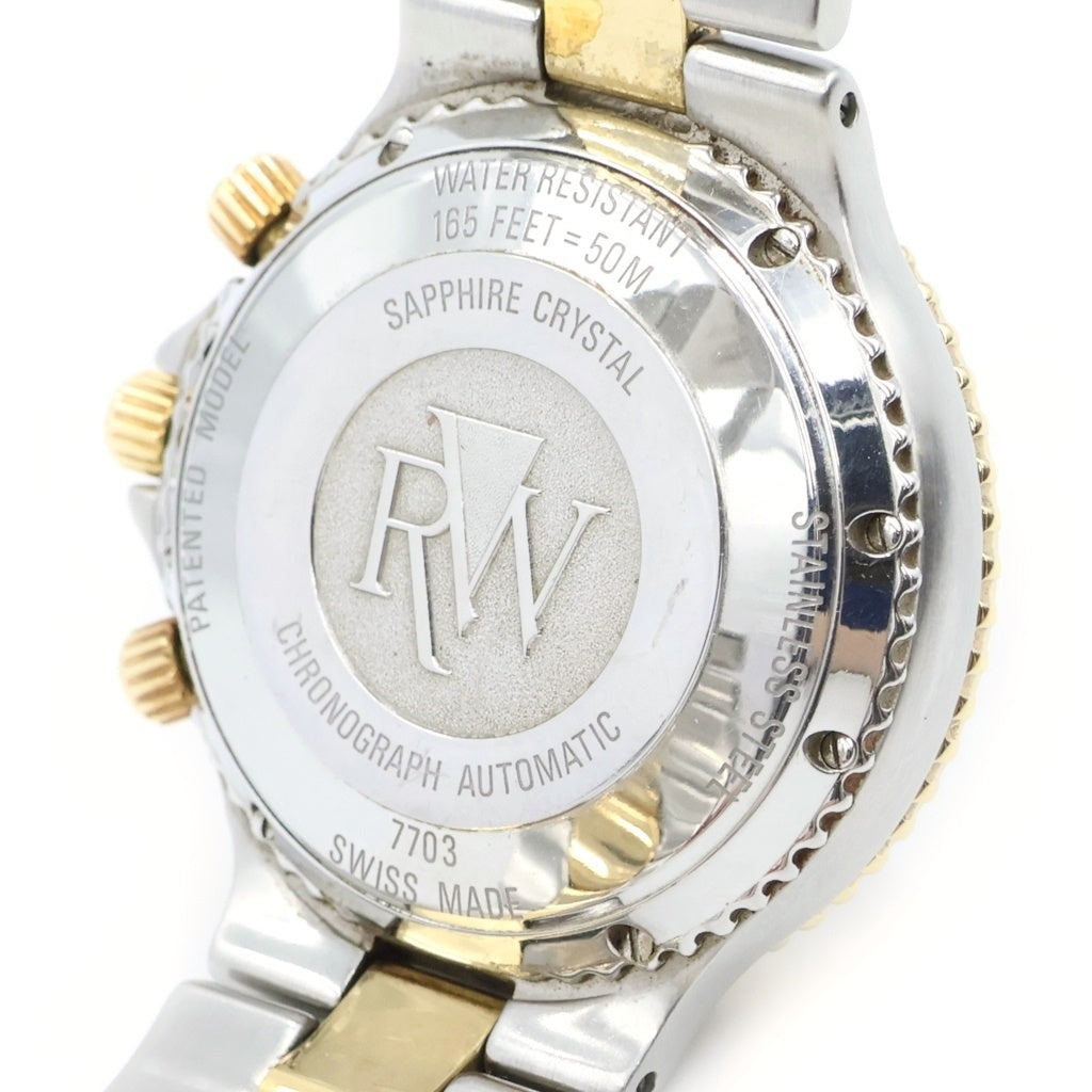 RAYMOND WEIL(レイモンド ウェイル) アマデウス 200 クロノグラフ 黒文字盤 SS/AT ステンレス オートマ 自動巻き 腕時計 7703