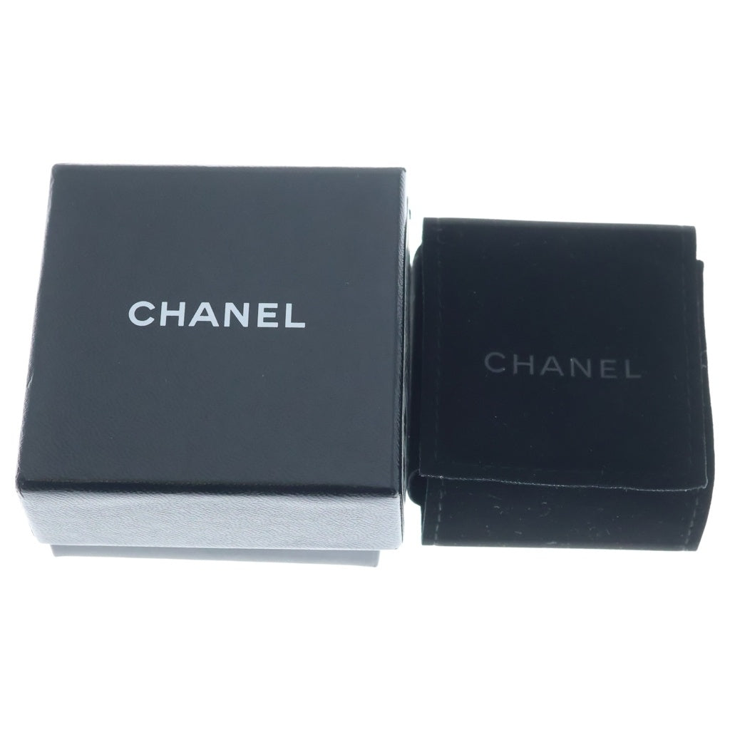 CHANEL(シャネル) ココマーク ピアス パープル×シルバー ラインストーン A16C レディース