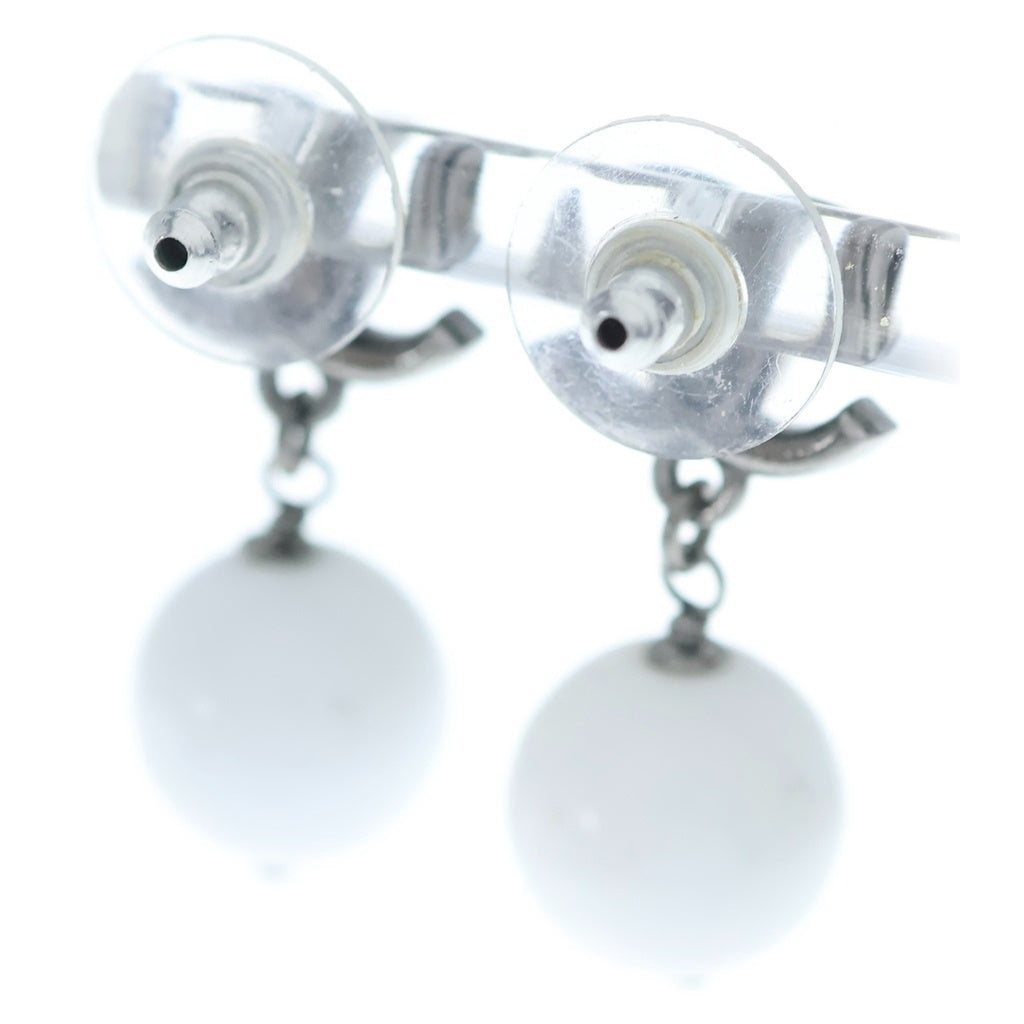 CHANEL(シャネル) ココマーク ピアス フェイクパール シルバー ホワイト/イエロー 07A レディース