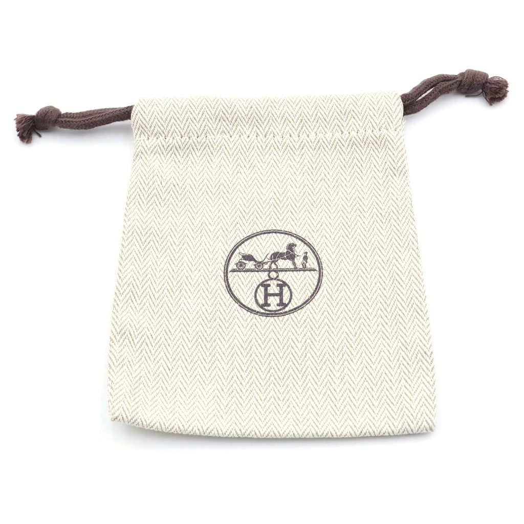 HERMES(エルメス) スナップカードホルダー チャーム ゴールド シルバー金具 スイフト W刻印 レディース