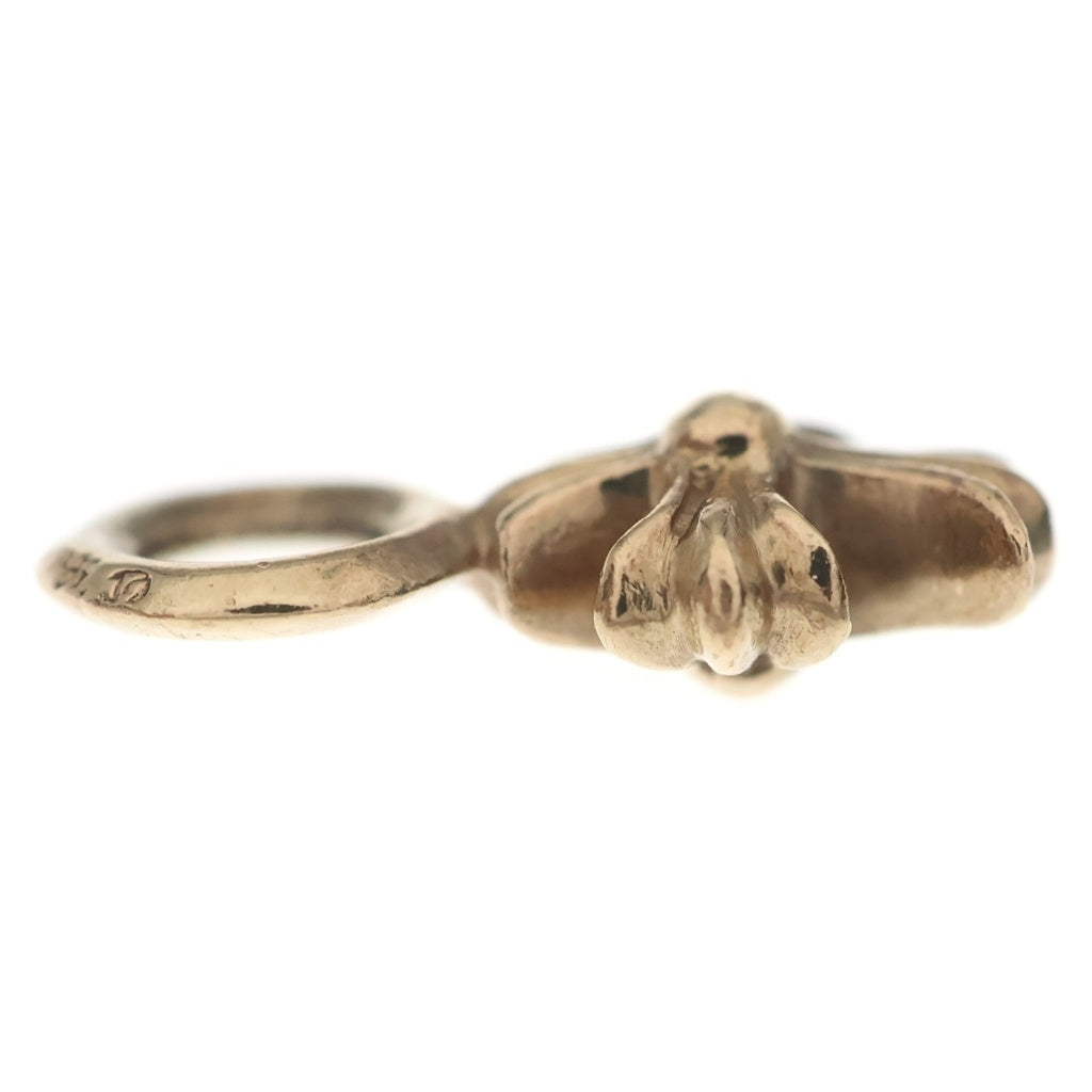 CHROME HEARTS(クロムハーツ) 22K STACK CH CROSS V1 CHクロススタックチャーム ペンダントトップ ゴールド