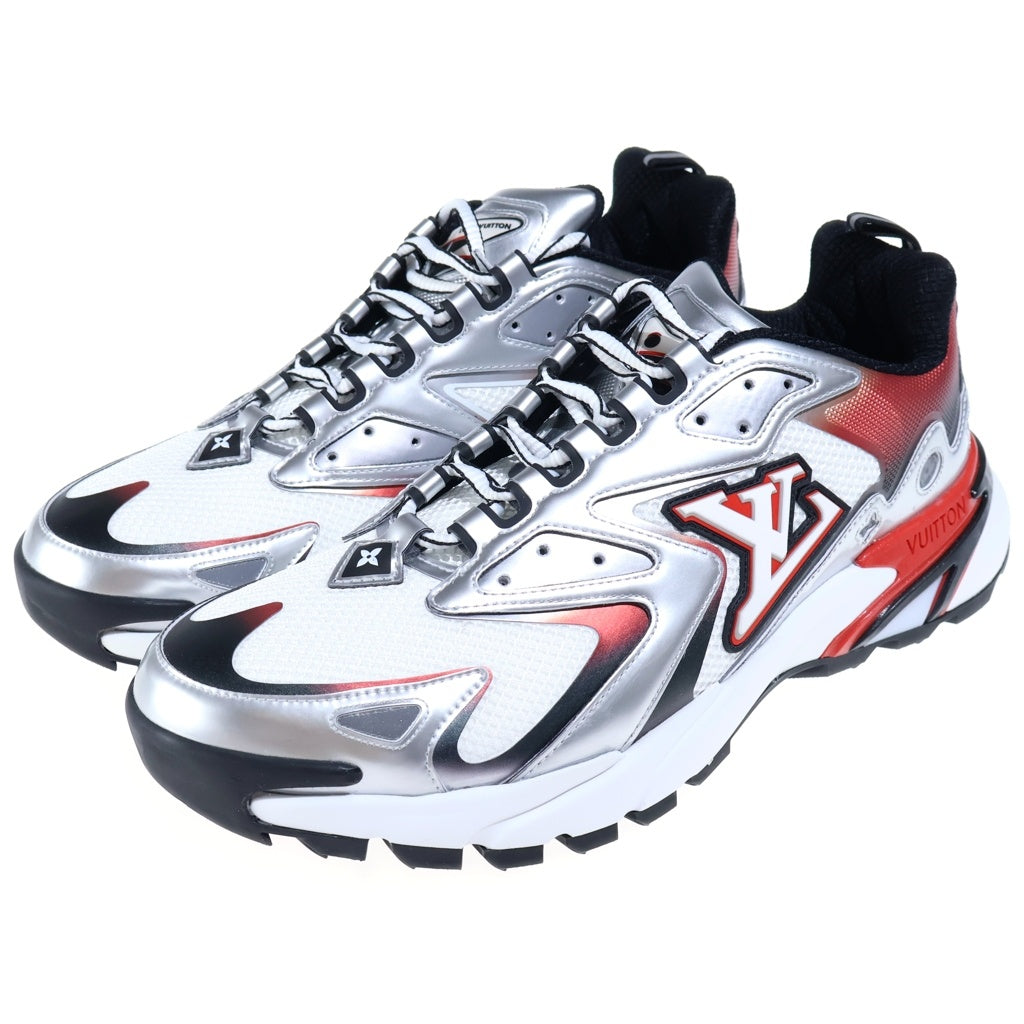LOUIS VUITTON(ルイヴィトン) Runner Tatic Sneaker LV ランナー タティック ルージュ メッシュ ローカットシューズ スニーカー シルバー/レッド 1ADI6Z