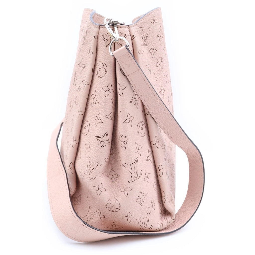 LOUIS VUITTON(ルイヴィトン) モノグラム マヒナ バビロンPM ハンドバッグ ショルダーバッグ ピンク レザー M50033 レディース