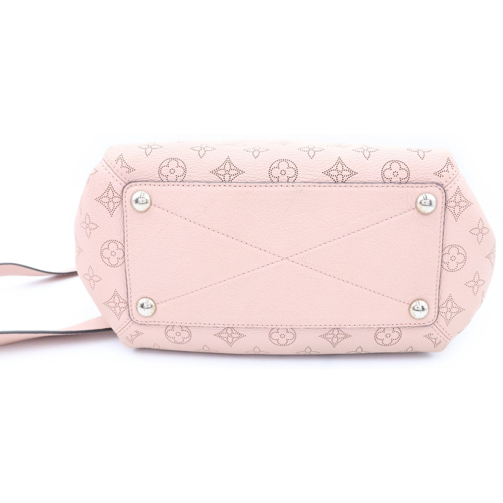 LOUIS VUITTON(ルイヴィトン) モノグラム マヒナ バビロンPM ハンドバッグ ショルダーバッグ ピンク レザー M50033 レディース
