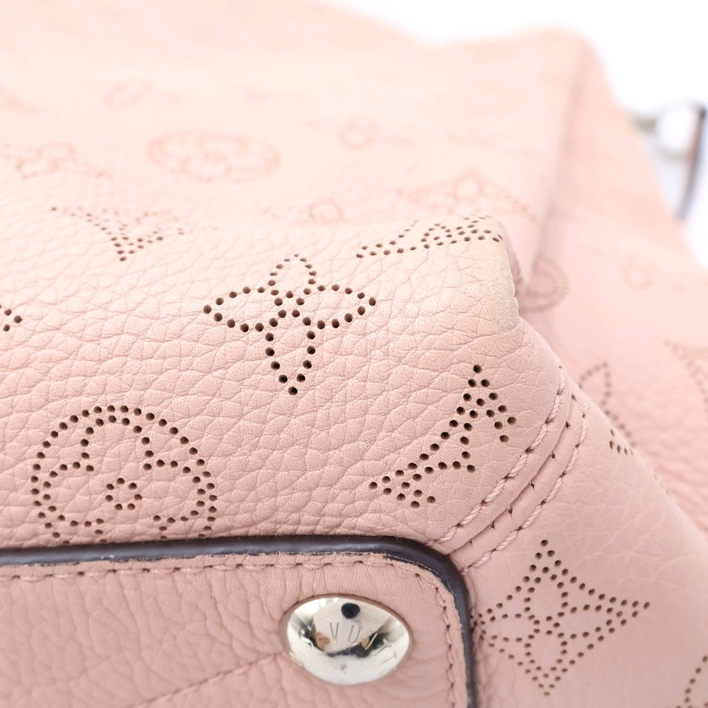 LOUIS VUITTON(ルイヴィトン) モノグラム マヒナ バビロンPM ハンドバッグ ショルダーバッグ ピンク レザー M50033 レディース