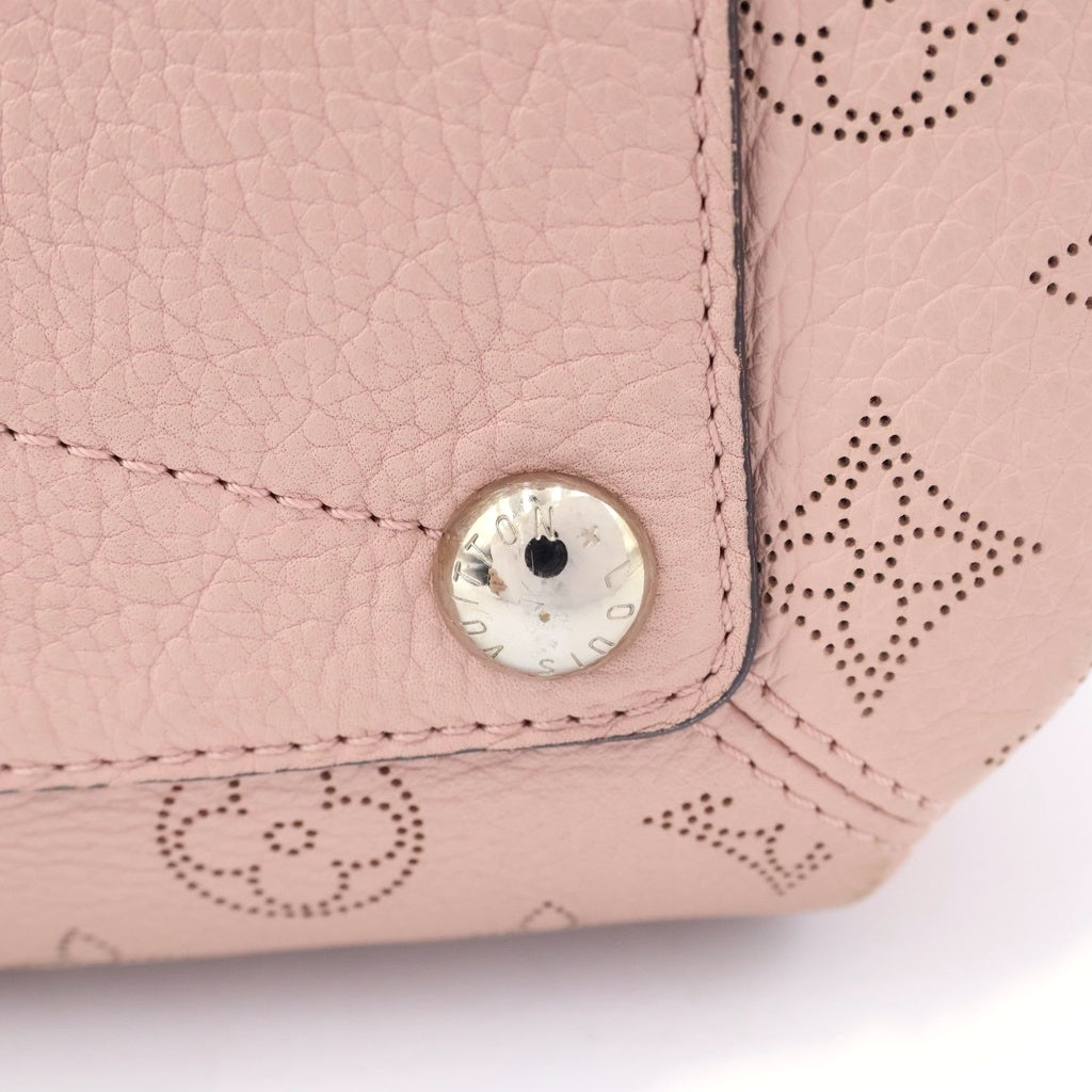 LOUIS VUITTON(ルイヴィトン) モノグラム マヒナ バビロンPM ハンドバッグ ショルダーバッグ ピンク レザー M50033 レディース