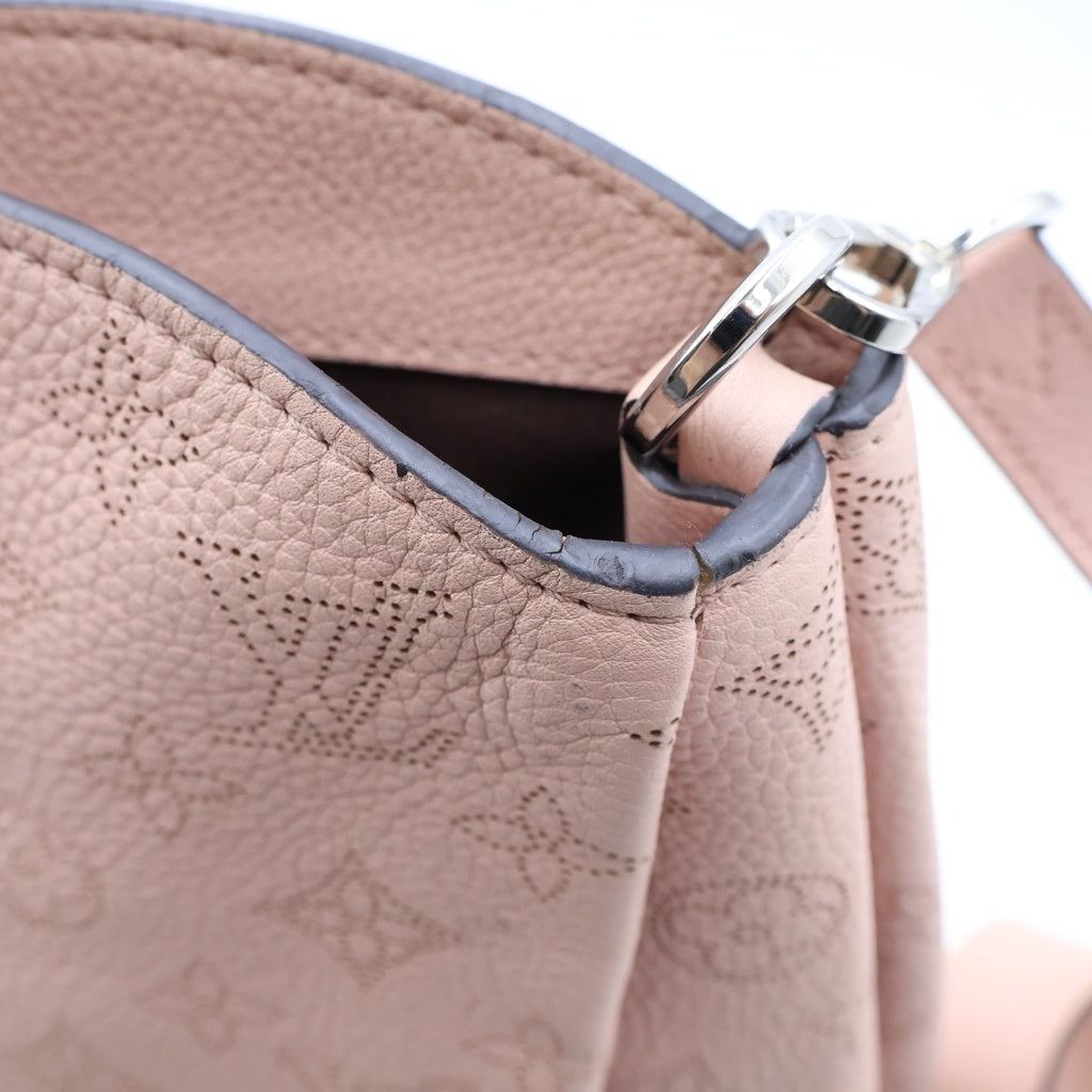 LOUIS VUITTON(ルイヴィトン) モノグラム マヒナ バビロンPM ハンドバッグ ショルダーバッグ ピンク レザー M50033 レディース