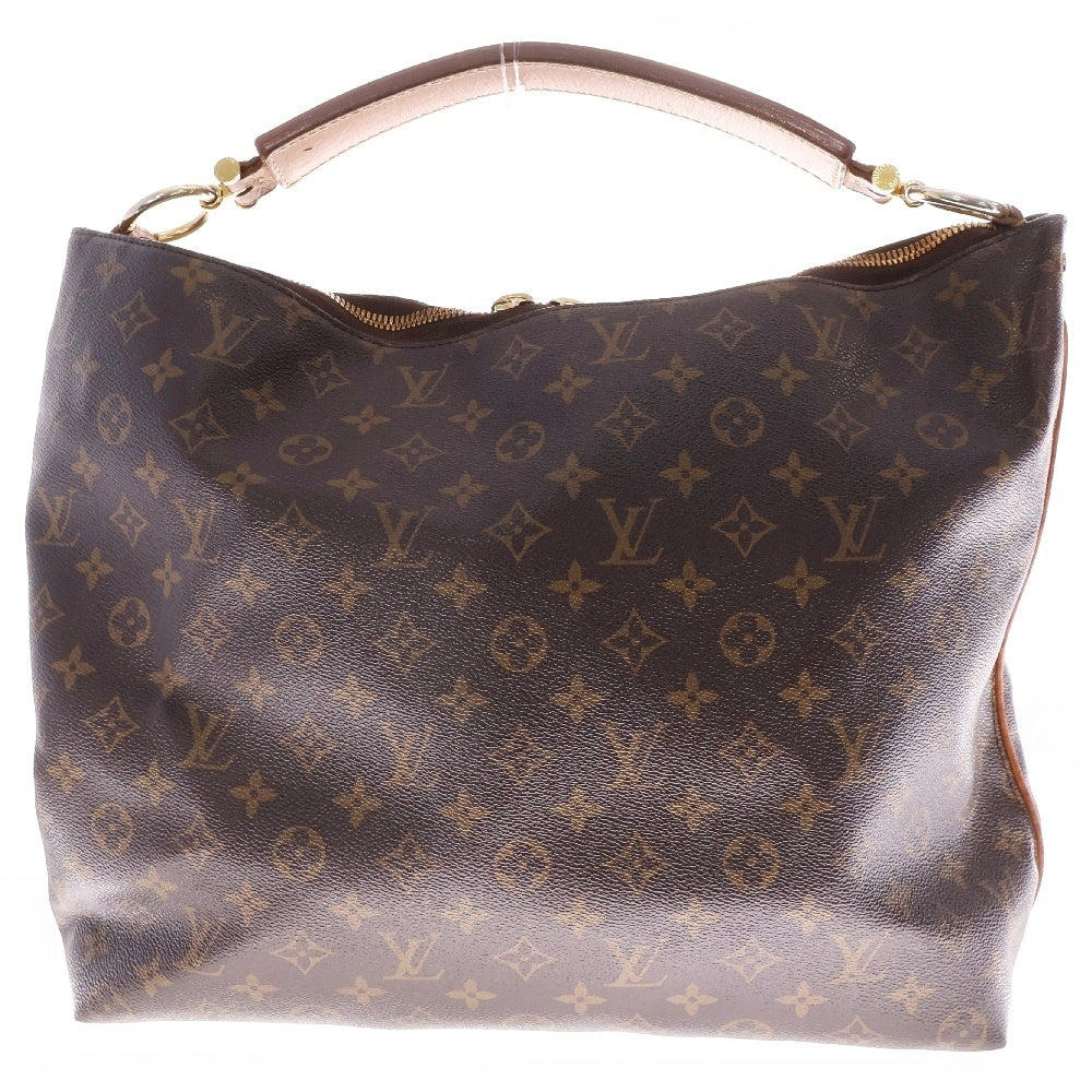 LOUIS VUITTON(ルイヴィトン) モノグラム シュリMM レザーワンショルダーバッグ ブラウン M40587
