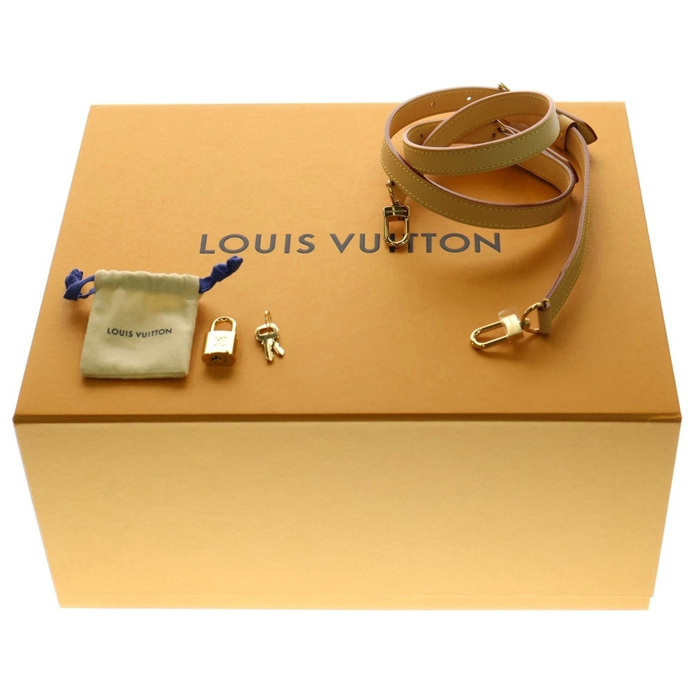 LOUIS VUITTON(ルイヴィトン) モンモノグラム スピーディ バンドリエール25 LVテキスト パーソナライズモデル 2WAY レザーハンドバッグ ショルダーバッグ ブラウン P01918