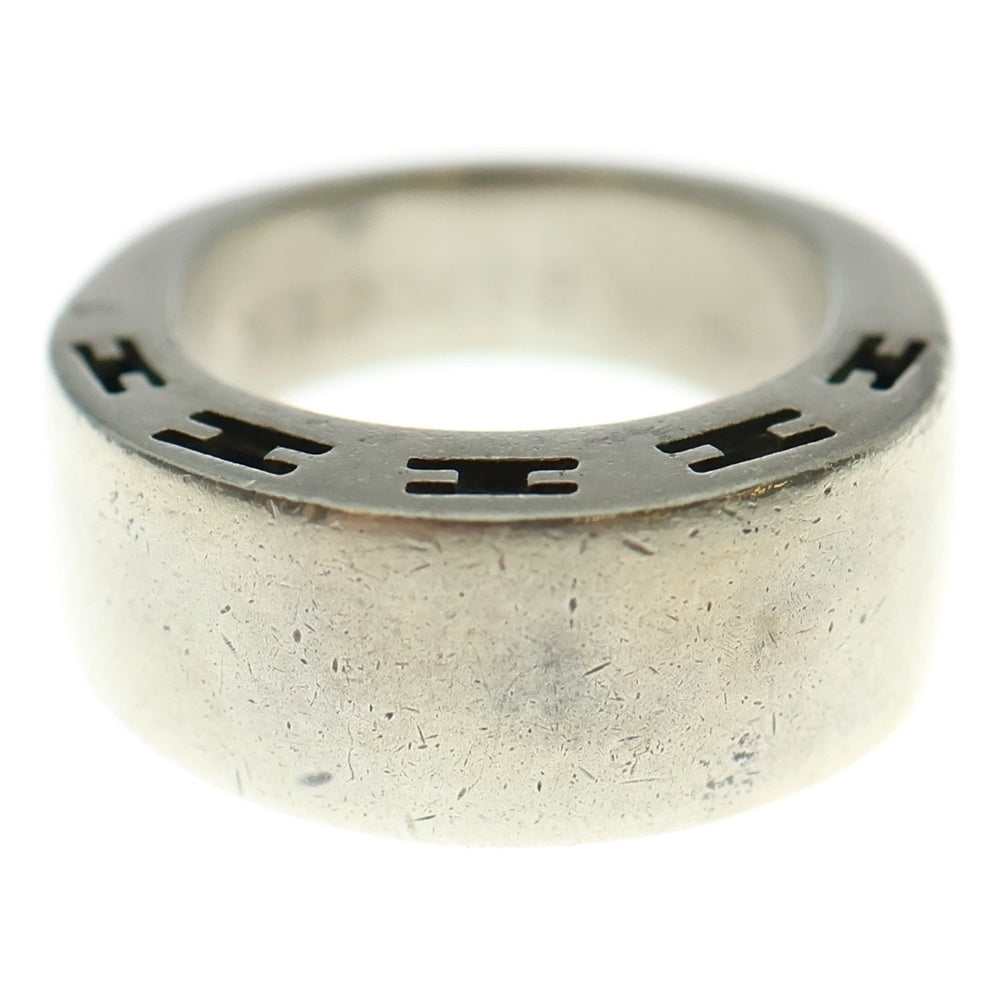 HERMES(エルメス) クラルテ H柄 リング 指輪 シルバー