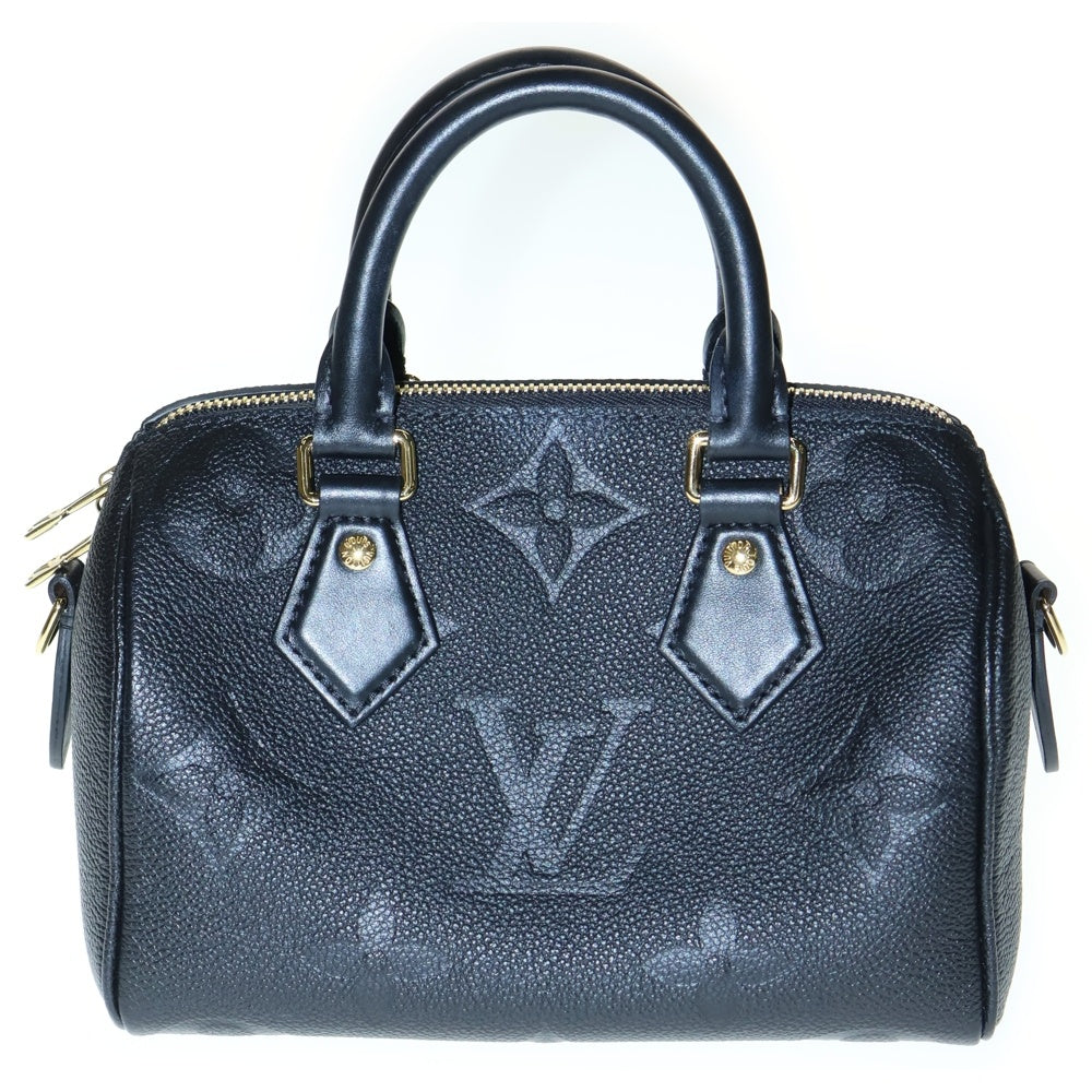 LOUIS VUITTON(ルイヴィトン) モノグラムアンプラント スピーディ バンドリエール20 2wayショルダーバッグ ハンドバッグ ブラック レザー RFID M58953