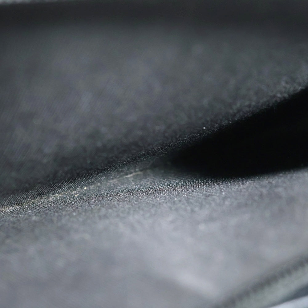 CHANEL(シャネル) ワイルドステッチ ラウンドファスナー 長財布 ブラック レザー シルバー金具 A80143 ウォレット