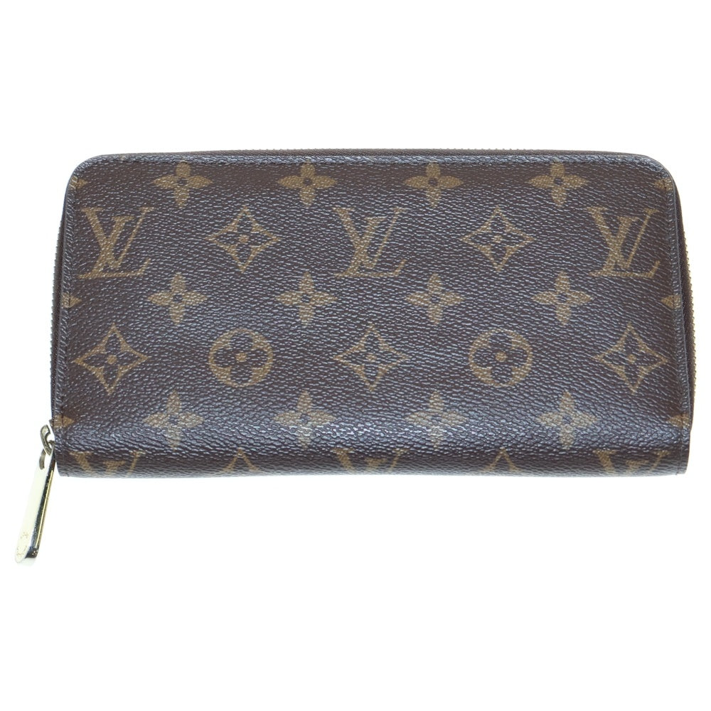 LOUIS VUITTON(ルイヴィトン) モノグラム ジッピーウォレット ブラウン PVC M42616 財布