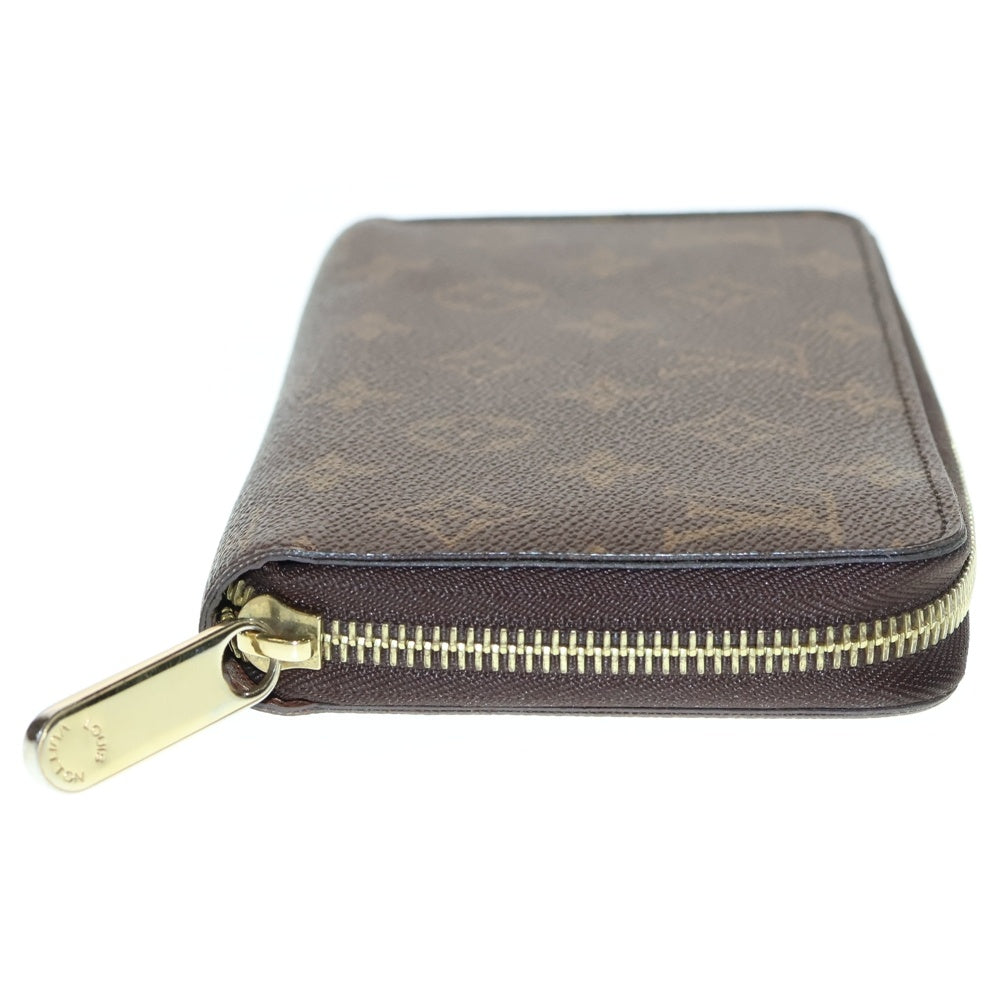 LOUIS VUITTON(ルイヴィトン) モノグラム ジッピーウォレット ブラウン PVC M42616 財布