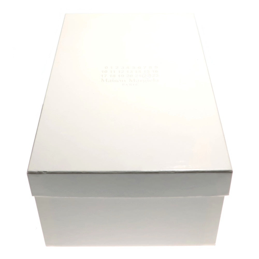 Maison Margiela(メゾンマルジェラ) REPLICA ジャーマントレーナー スエード コンビレザー レースアップ ローカットシューズ スニーカー ブラック S57WS0236