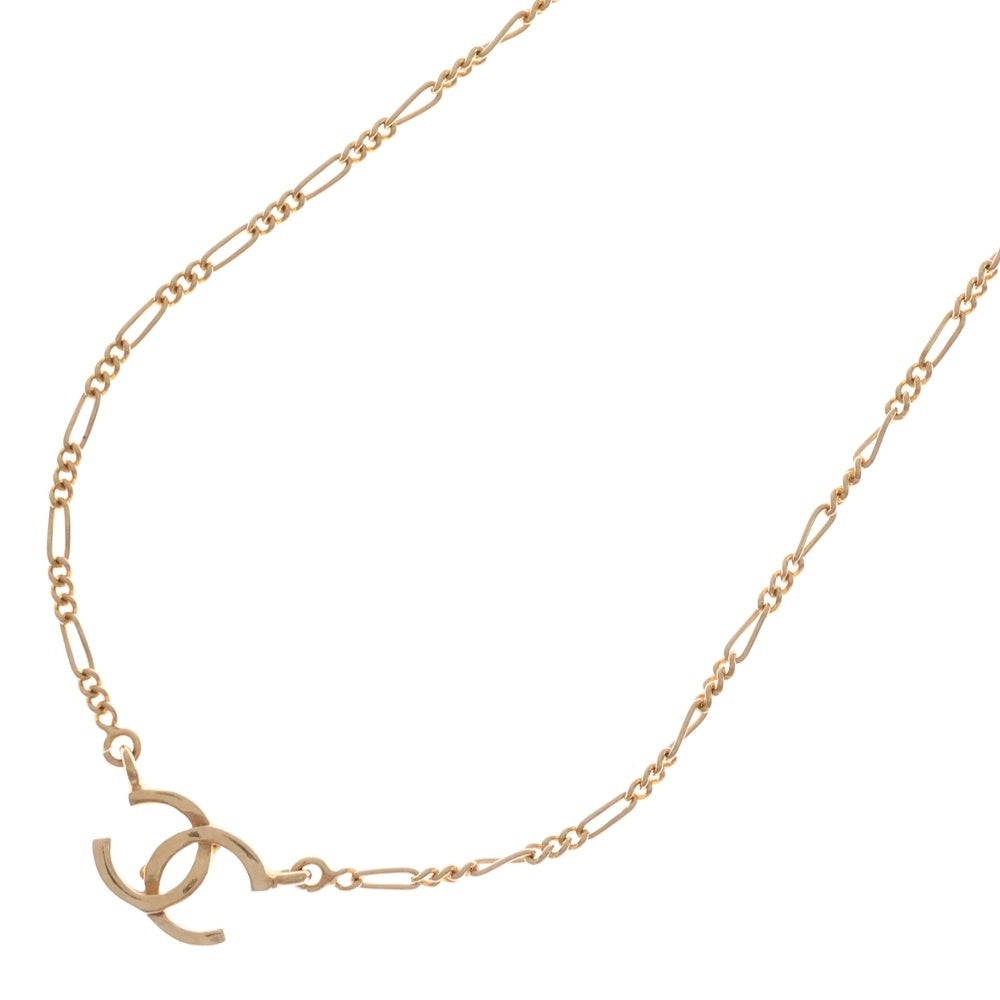 CHANEL(シャネル) ココマーク チェーンネックレス ペンダント ゴールド GP