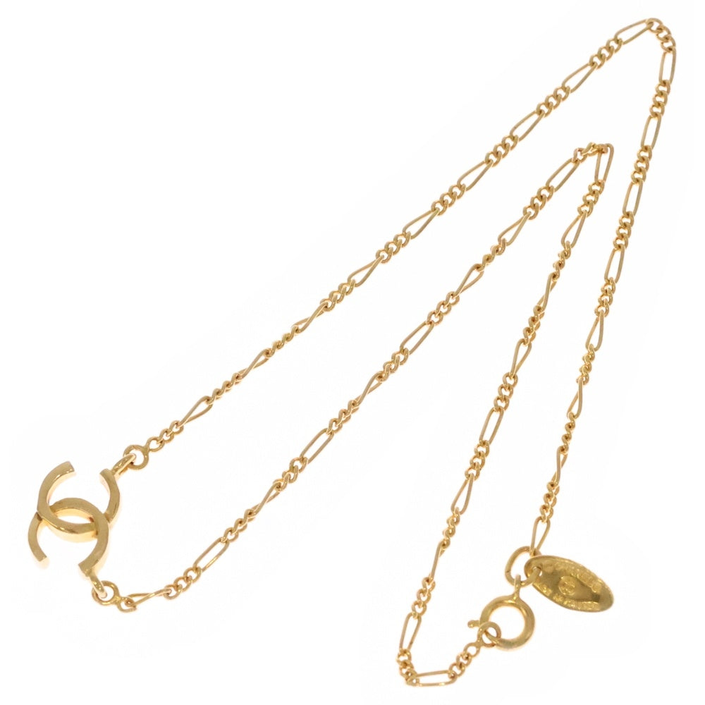 CHANEL(シャネル) ココマーク チェーンネックレス ペンダント ゴールド GP
