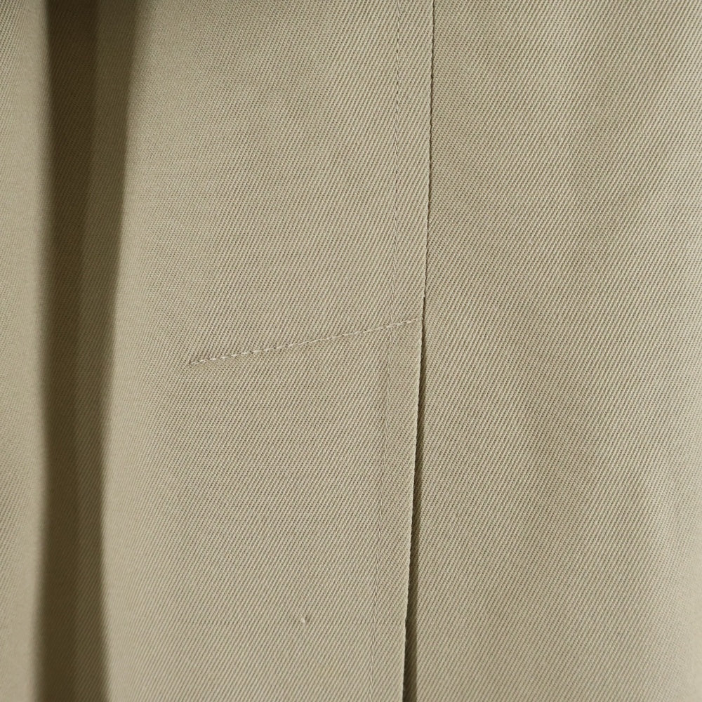 BURBERRY(バーバリー) 裏地ノバチェック総柄 ライナー付き ダブルブレスト トレンチ ロングコート ベージュ