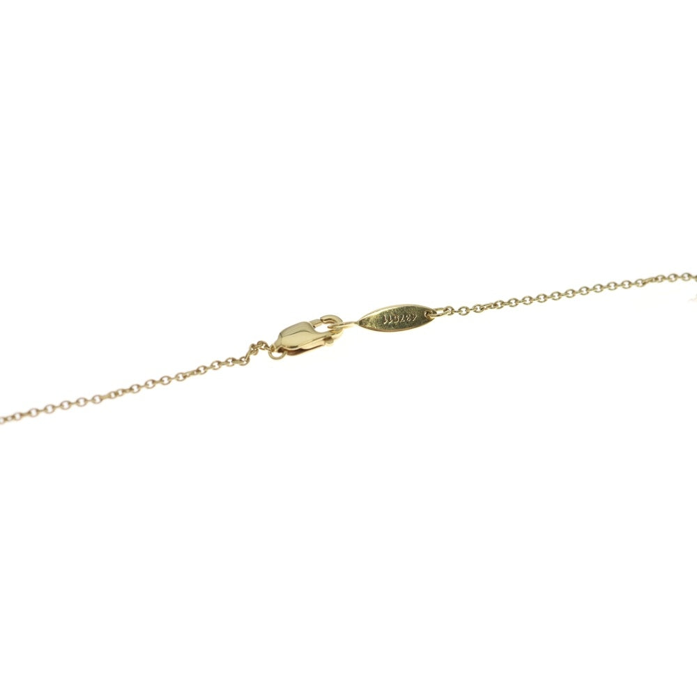 HARRY WINSTON(ハリーウィンストン) リリークラスター ミニ ダイヤネックレス Au750 K18 YG イエローゴールド ペンダント レディース