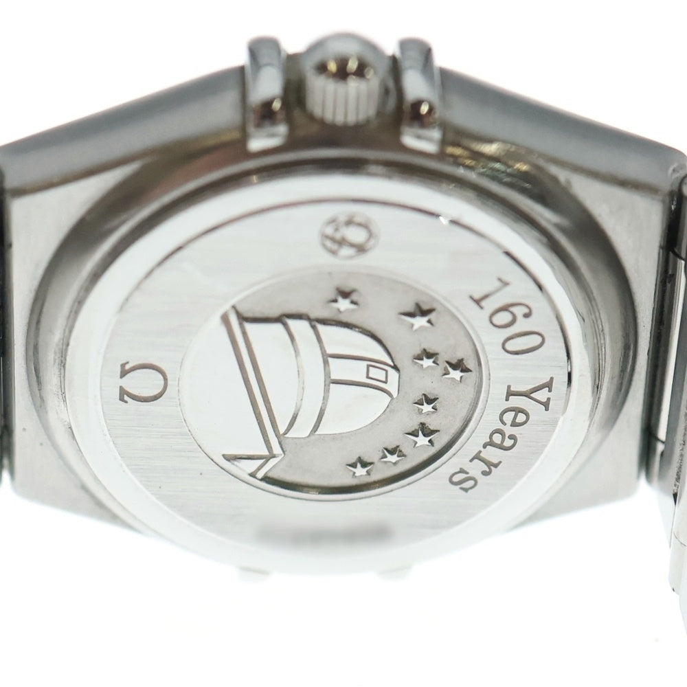 OMEGA(オメガ) コンステレーション ミニ 160周年記念モデル 12Pダイヤモンド ホワイトシェル文字盤 ステンレス クォーツ SS/QZ 111.15.23.60.55.001 腕時計 レディース