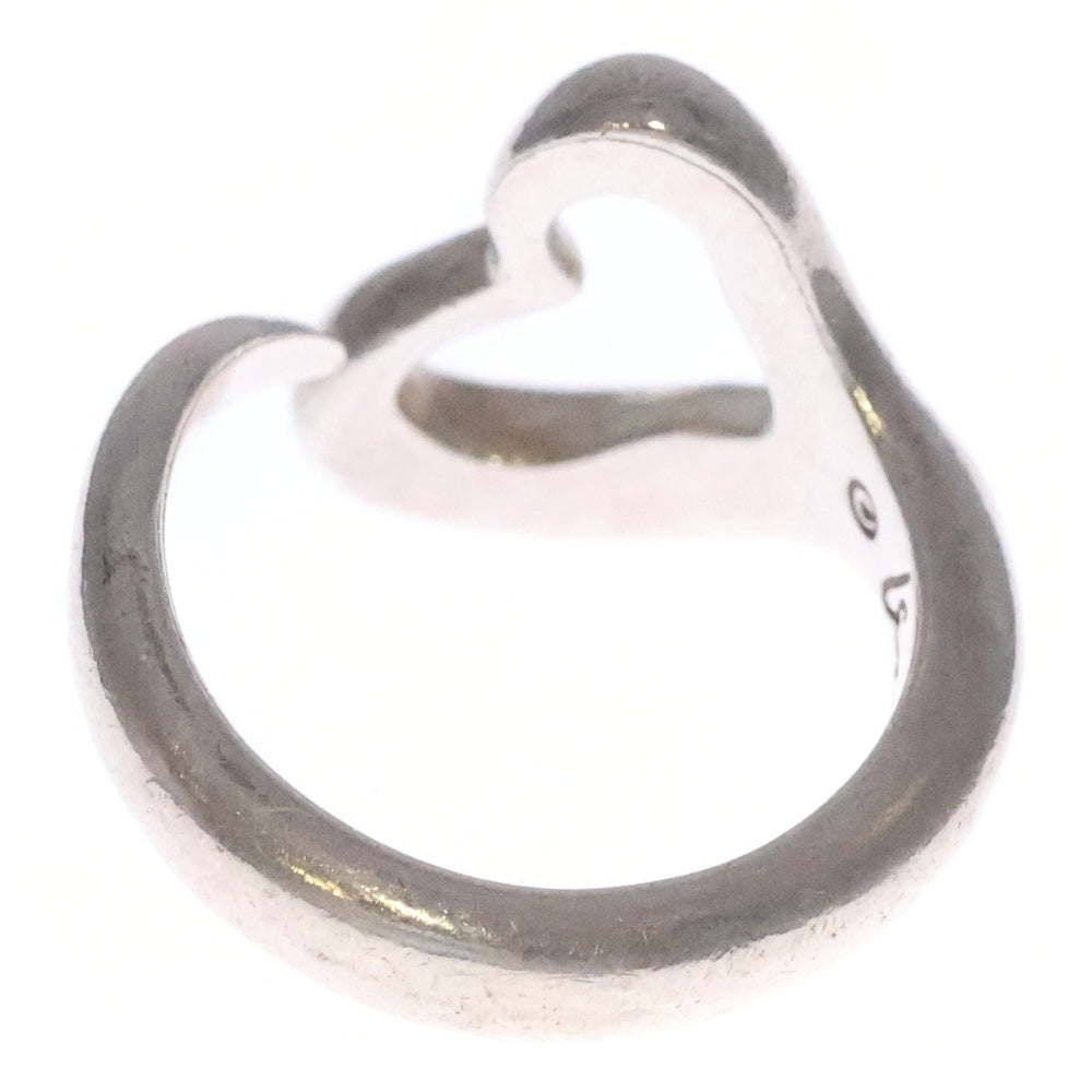 TIFFANY & Co.(ティファニー) オープンハート リング 指輪 シルバー Ag925 5.3g