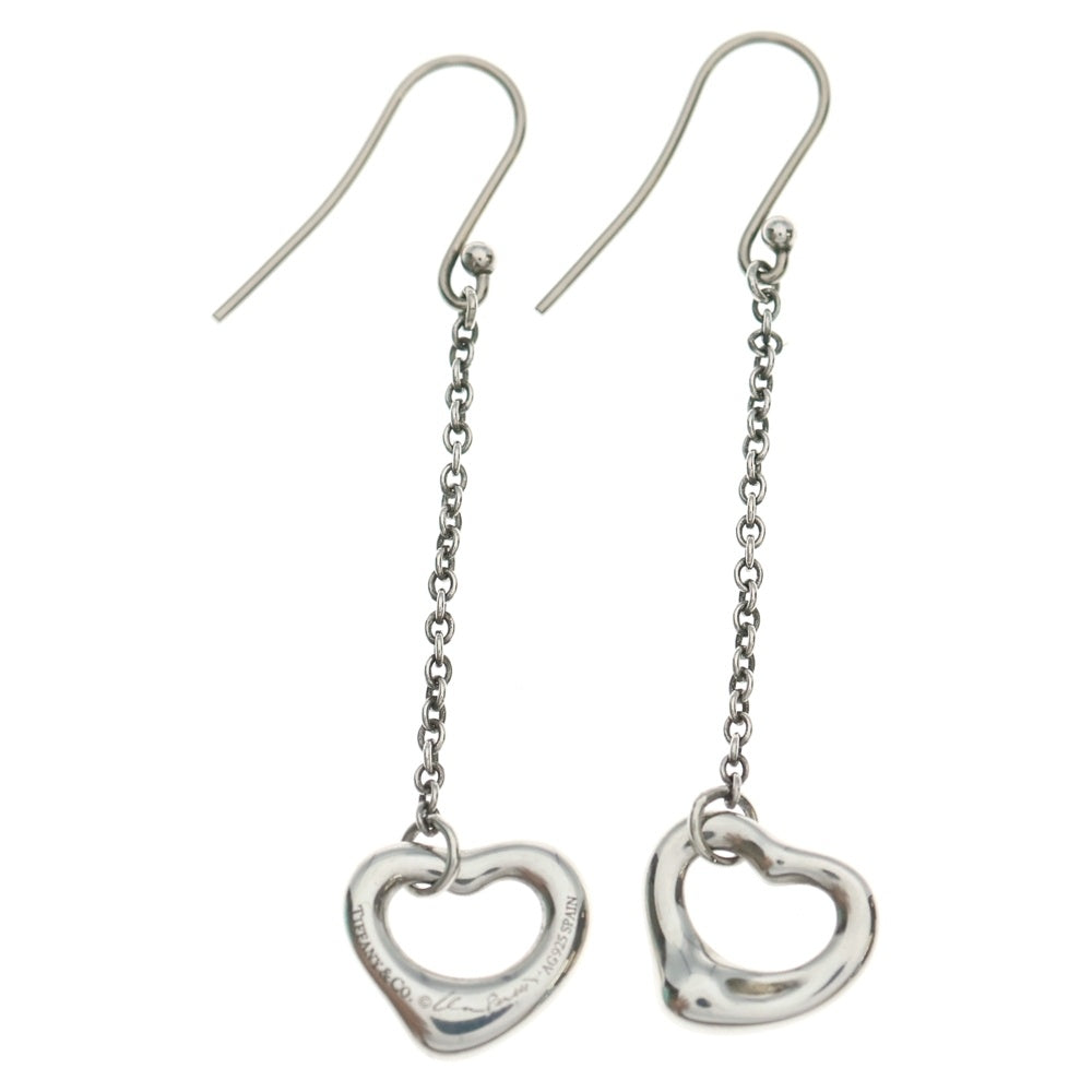 TIFFANY & Co.(ティファニー) オープンハート ピアス シルバー Ag925 2.3g