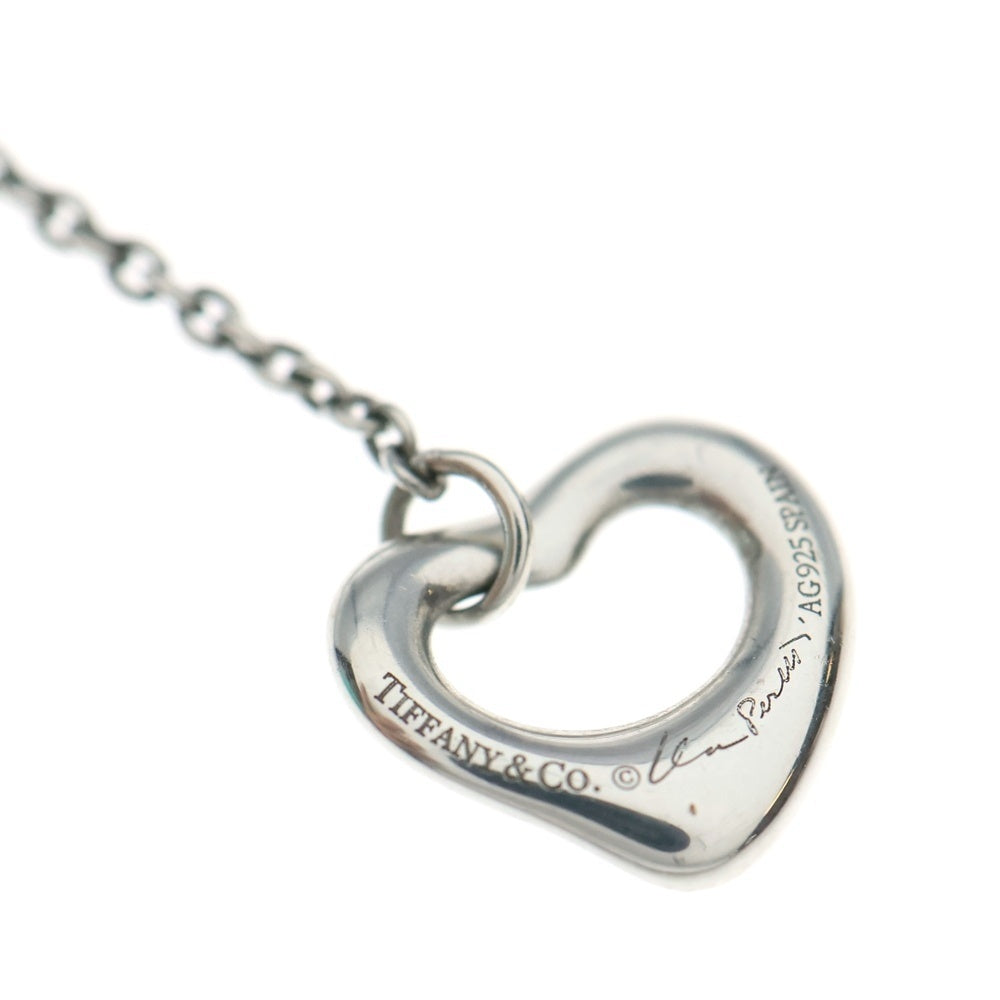 TIFFANY & Co.(ティファニー) オープンハート ピアス シルバー Ag925 2.3g