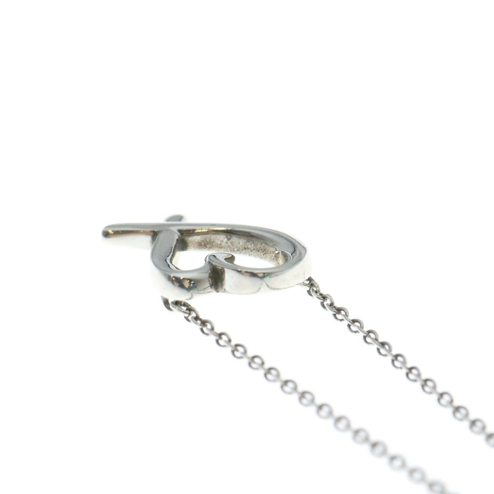 TIFFANY & Co.(ティファニー) ラビングハート ネックレス ペンダント チェーン シルバー Ag925 レディース