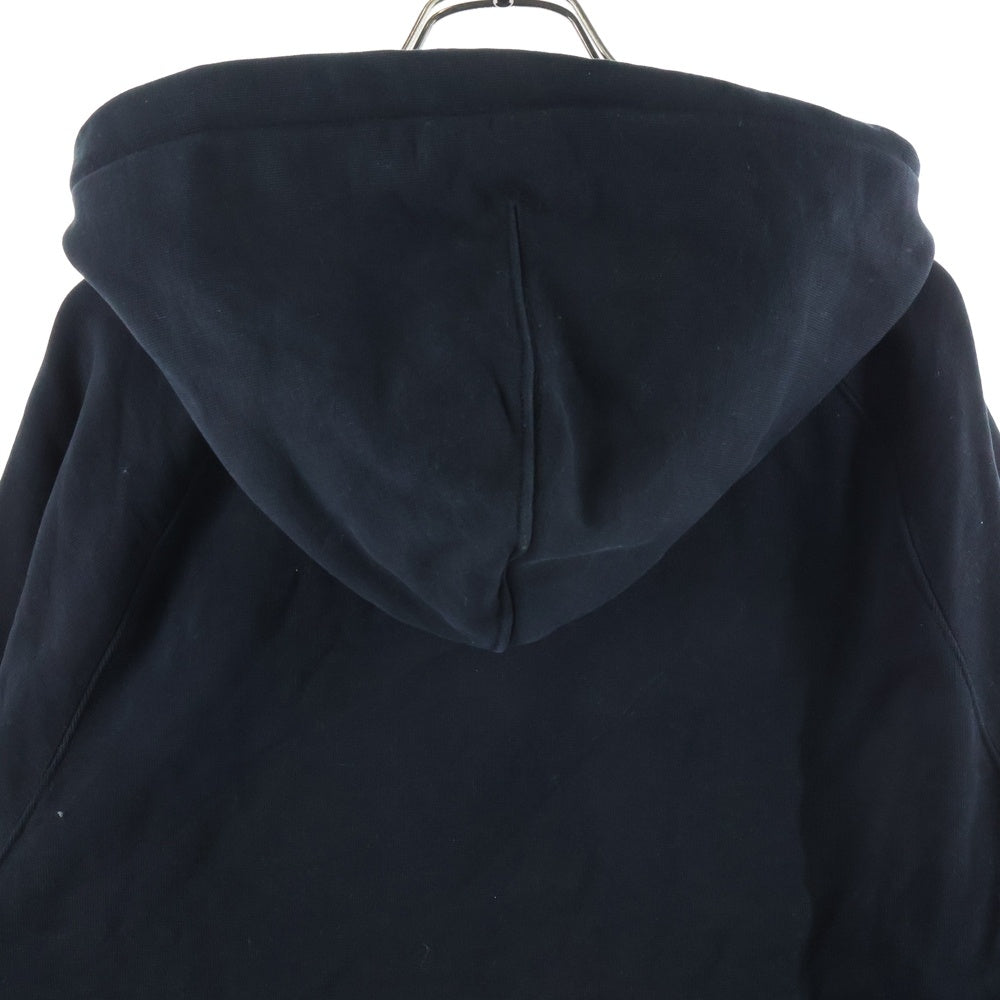 AMI Alexandre Mattiussi(アミアレクサンドルマテュッシ) Ami de Coeur アミ ドゥ クール ハートロゴ刺繍 プルオーバー スウェットパーカー フーディー ブラック BFUSW205.747